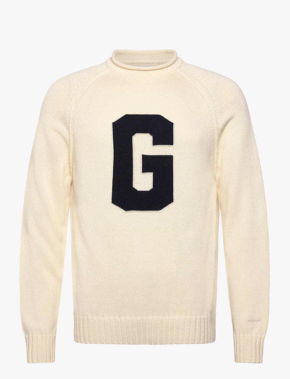 GANT - INTARSIA G C-NECK - rund hals - cream - 0