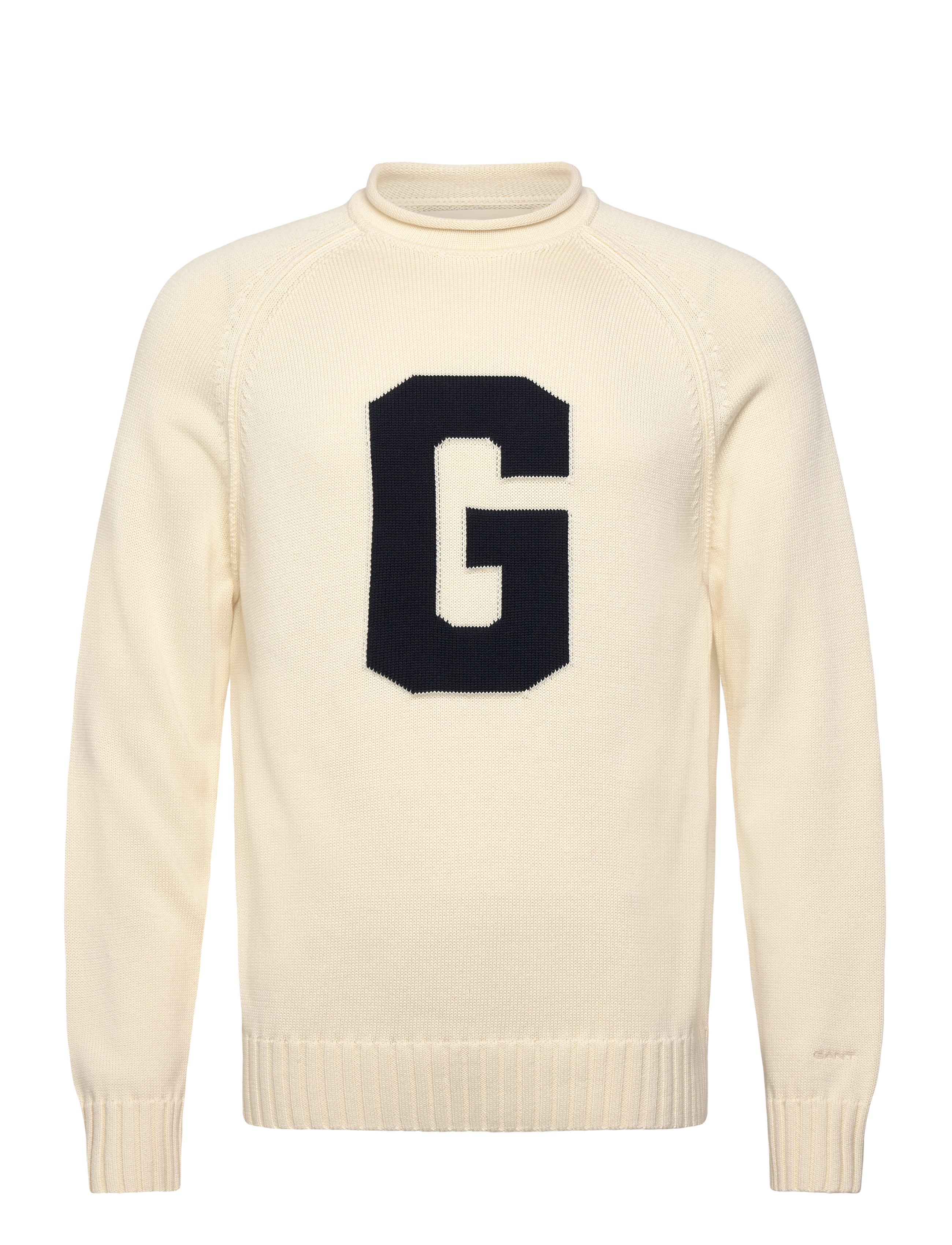 Gant INTARSIA G C-NECK - Gant - CREAM / cream