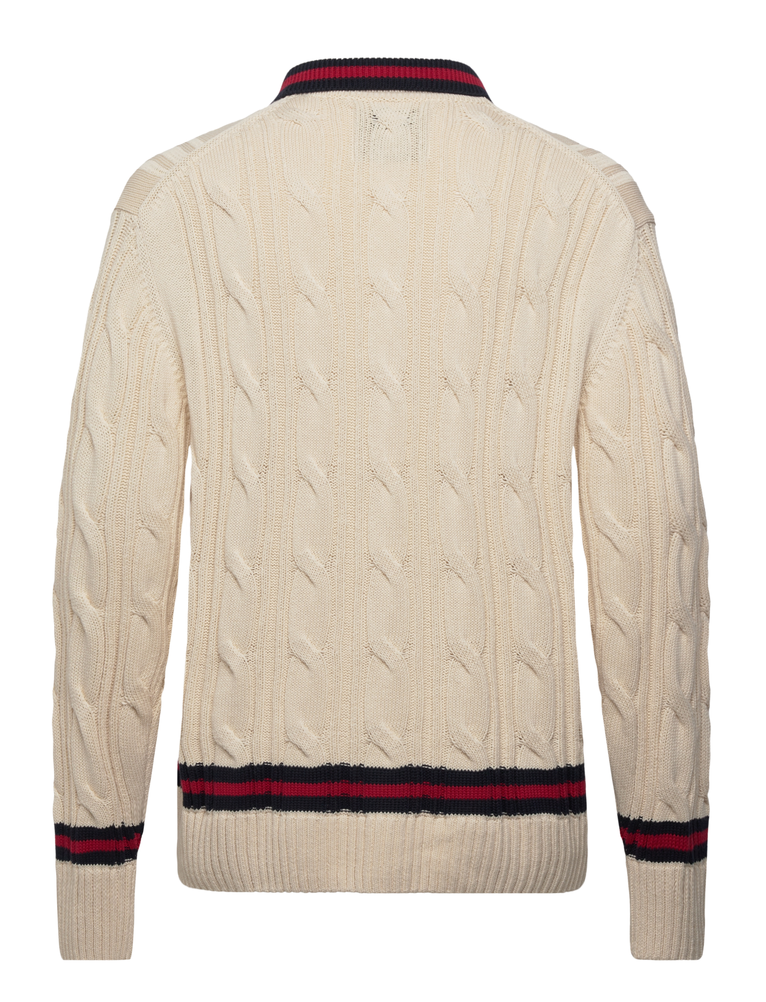 Gant - CABLE POLO - strickmode - cream - 2