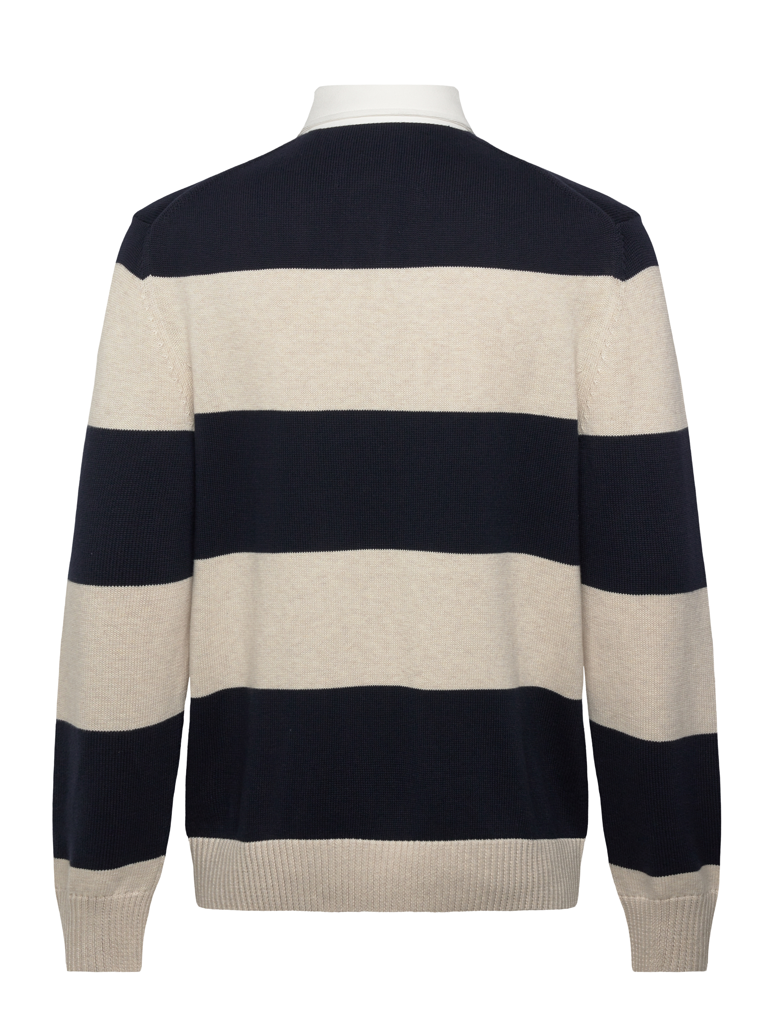 Gant - BARSTRIPED POLO - evening blue - 2