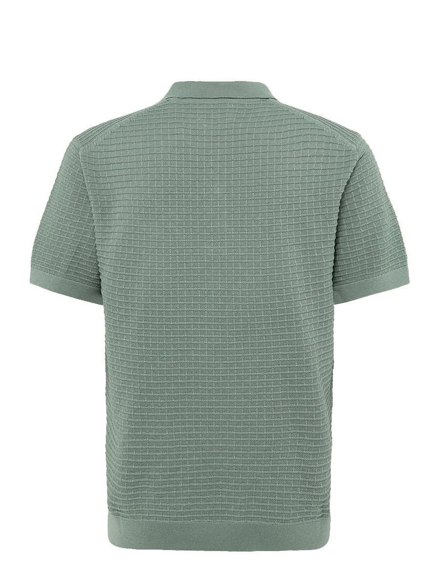 Gant - COTTON TEXTURE POLO - kootud polosärgid - surplus mint - 1
