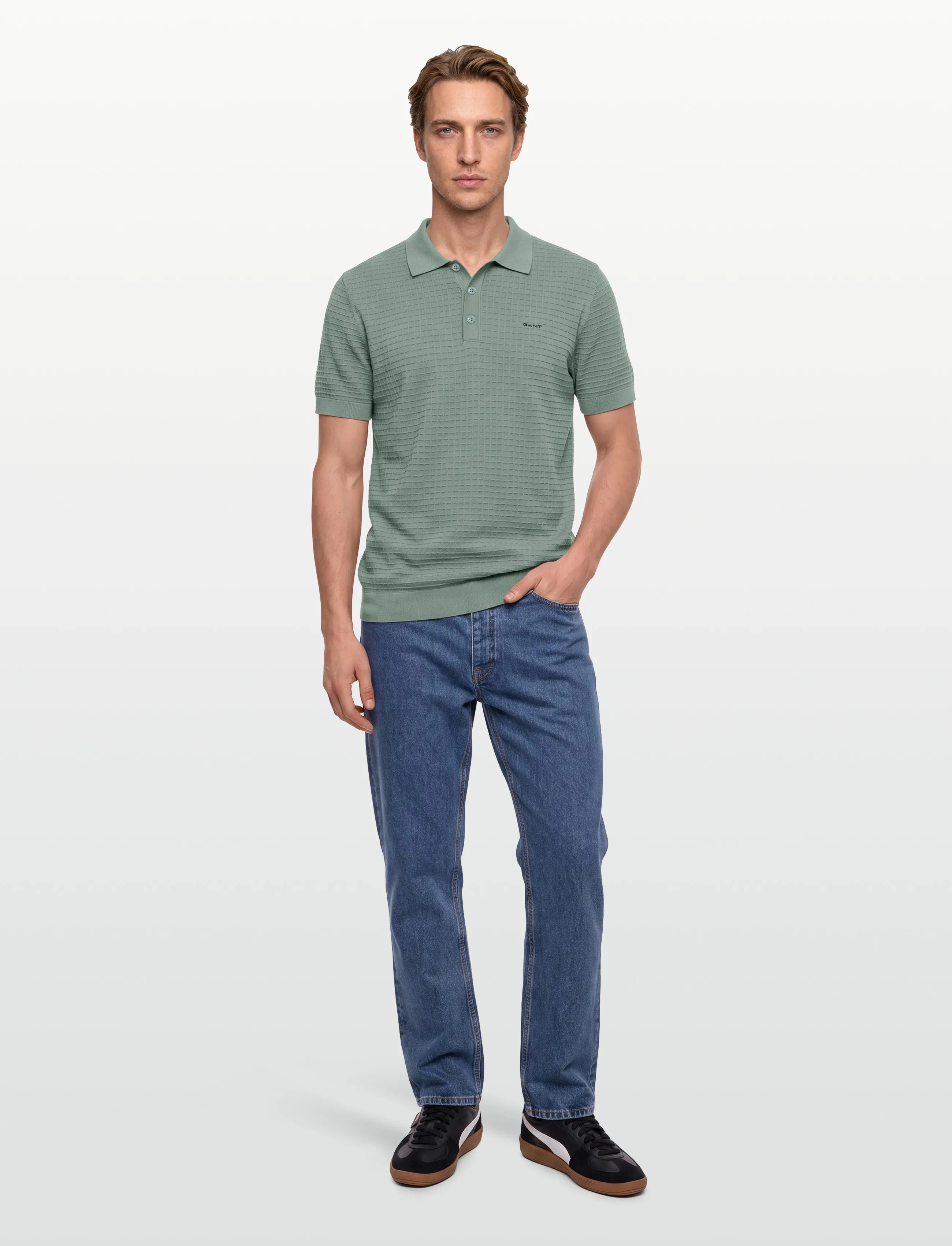 Cotton Texture Polo