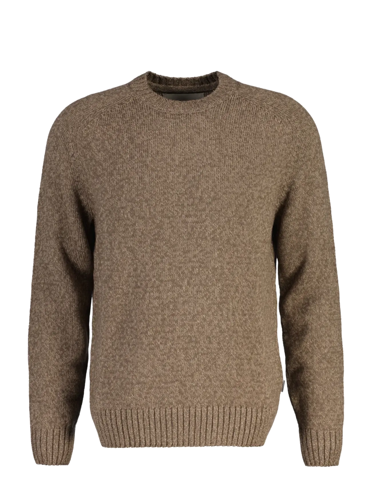 Gant - WOOL BLEND MOULINE C-NECK - Ümara kaelusega - faded taupe - 0