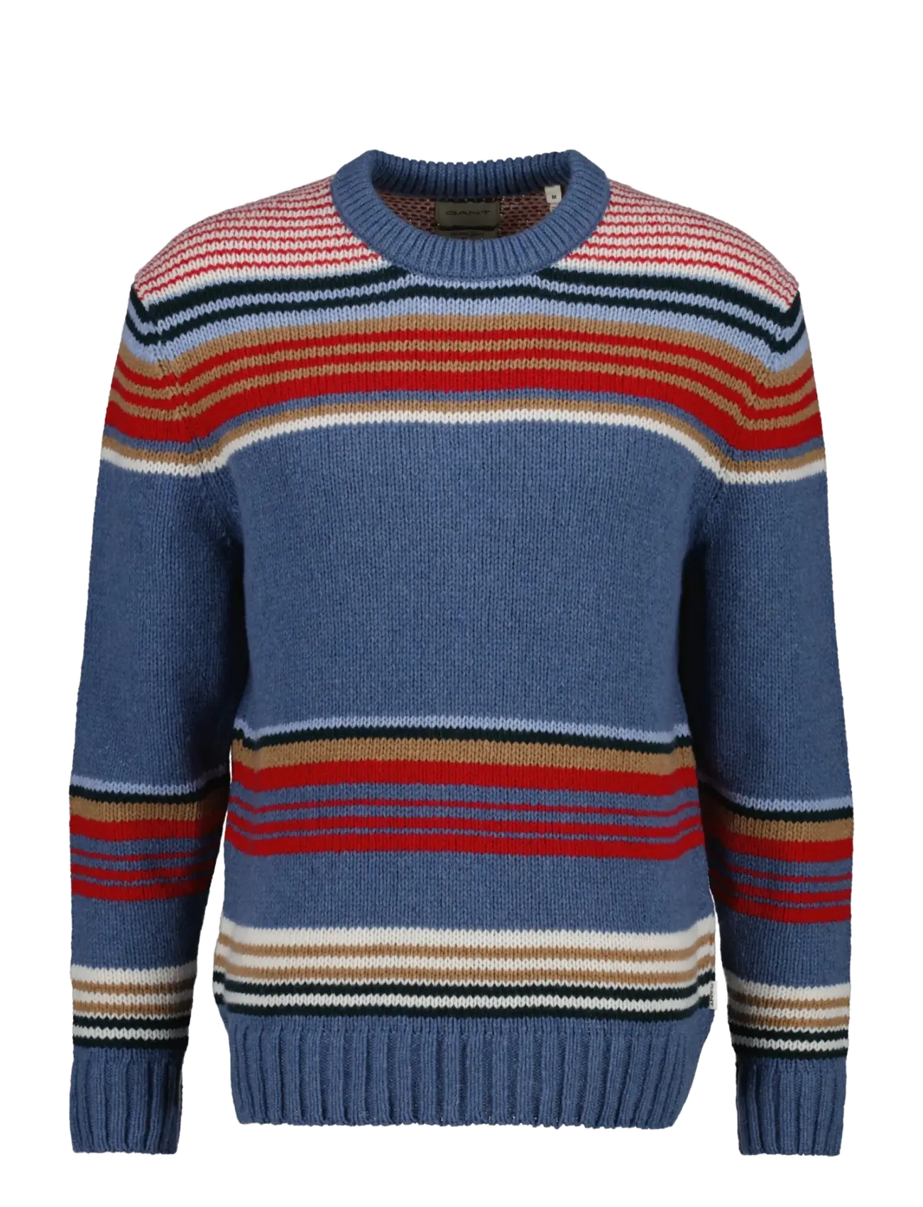 Gant - MULTI STRIPED C-NECK - multicolor - 1