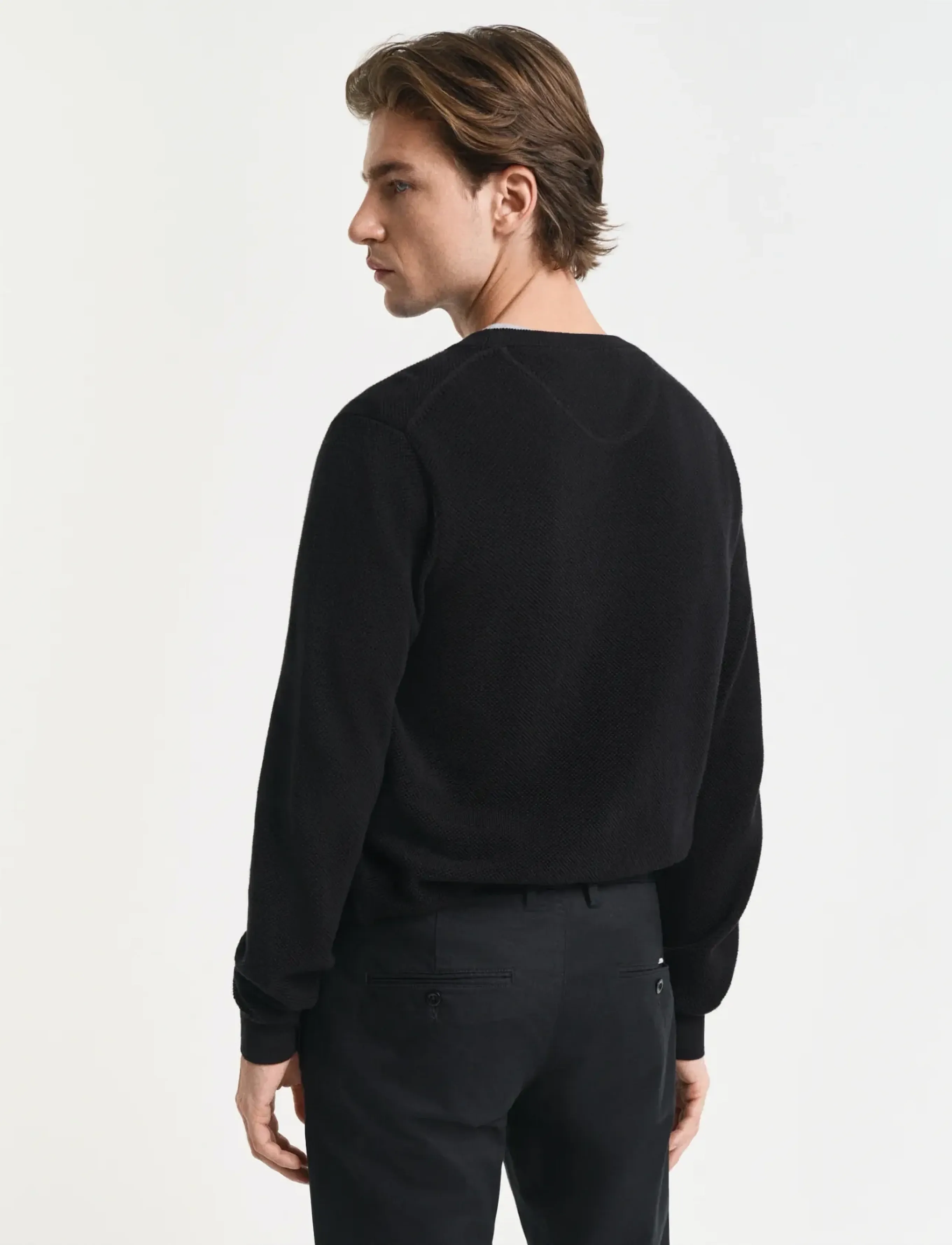 Cotton Pique C-Neck 6