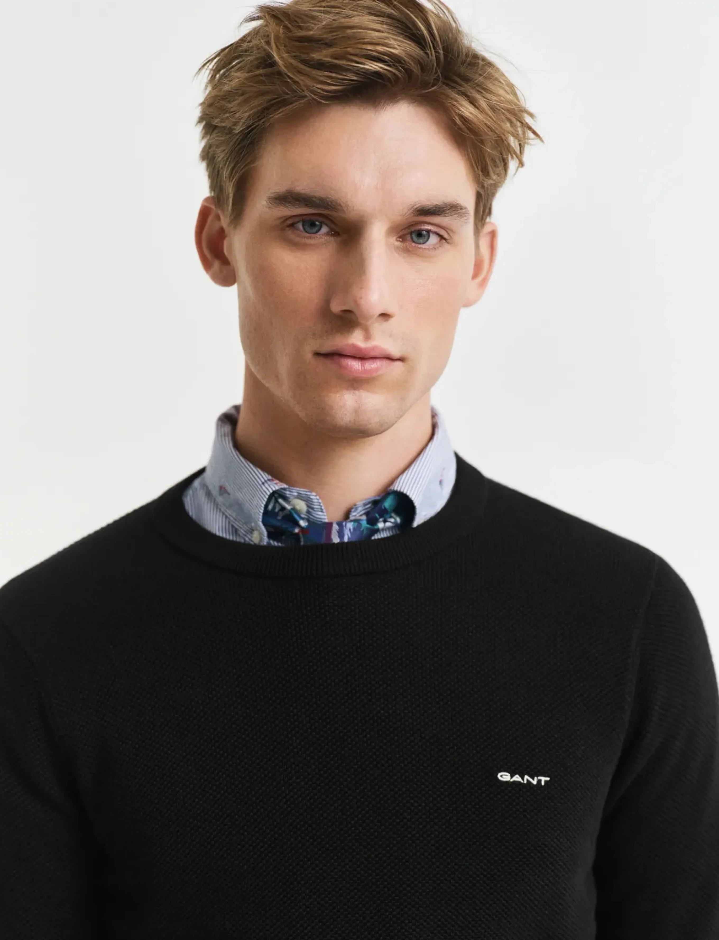 Cotton Pique C-Neck 7