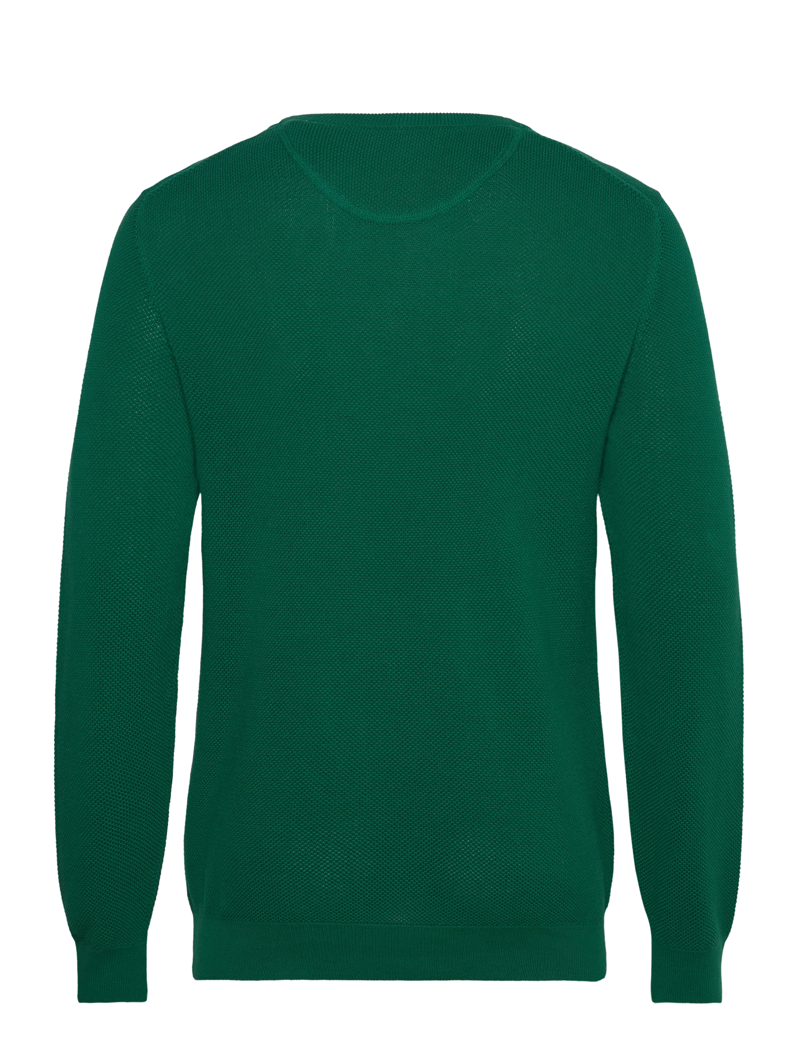 Gant - COTTON PIQUE C-NECK - rundhals - deep forest green - 2