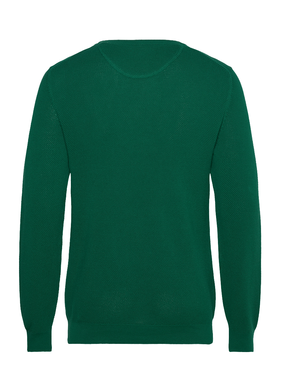 Gant - COTTON PIQUE C-NECK - rundhals - deep forest green - 2