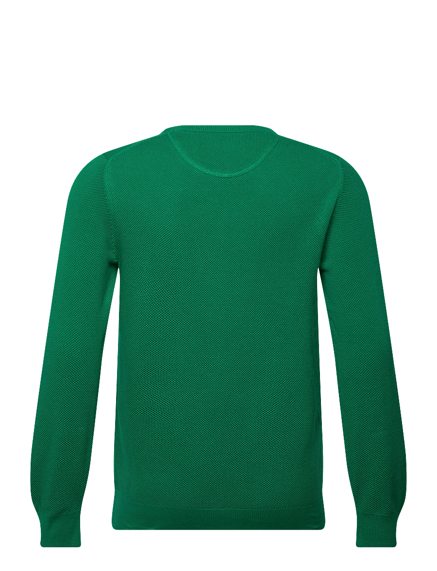 Gant - COTTON PIQUE C-NECK - rundhals - deep green - 1