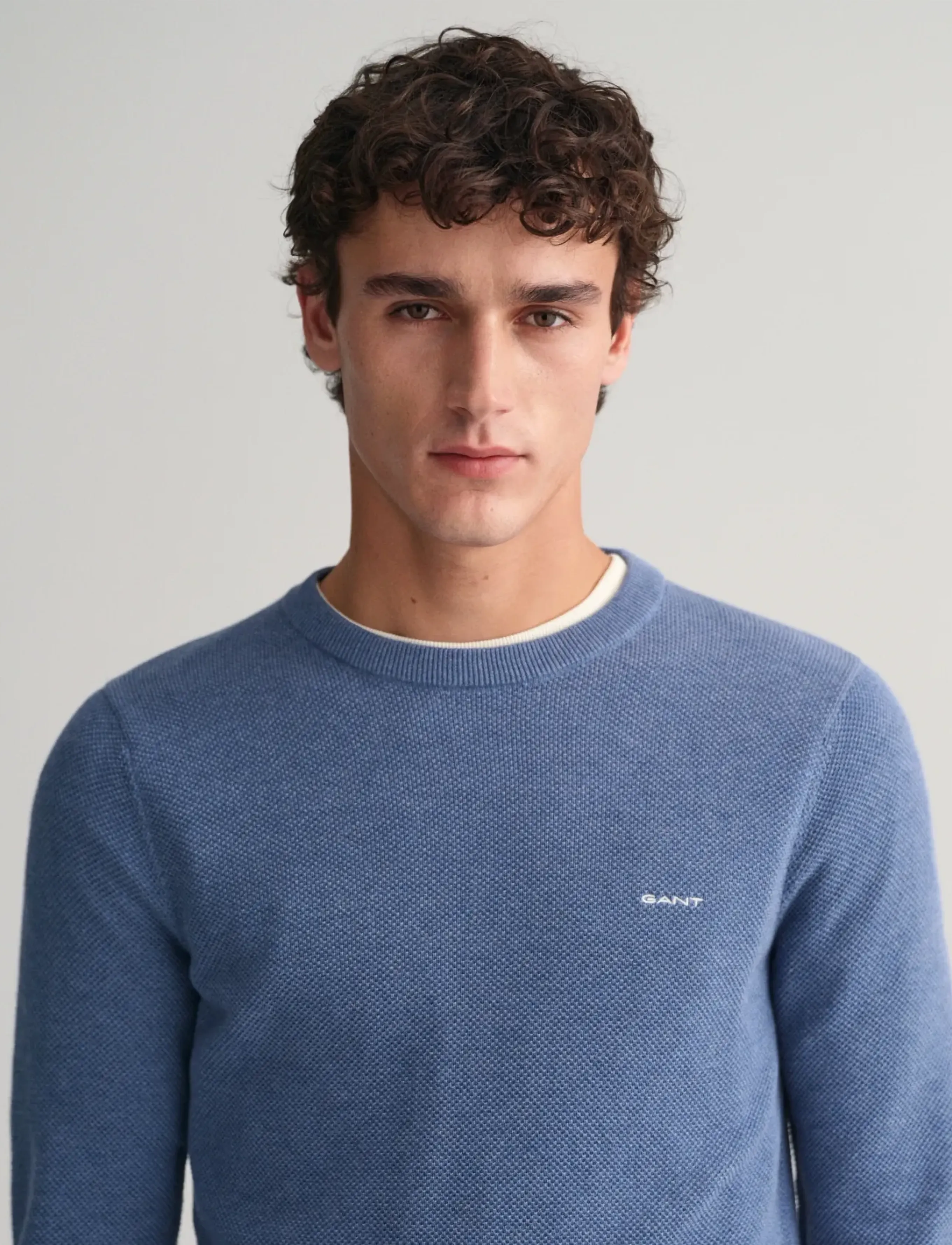 Cotton Pique C-Neck 3