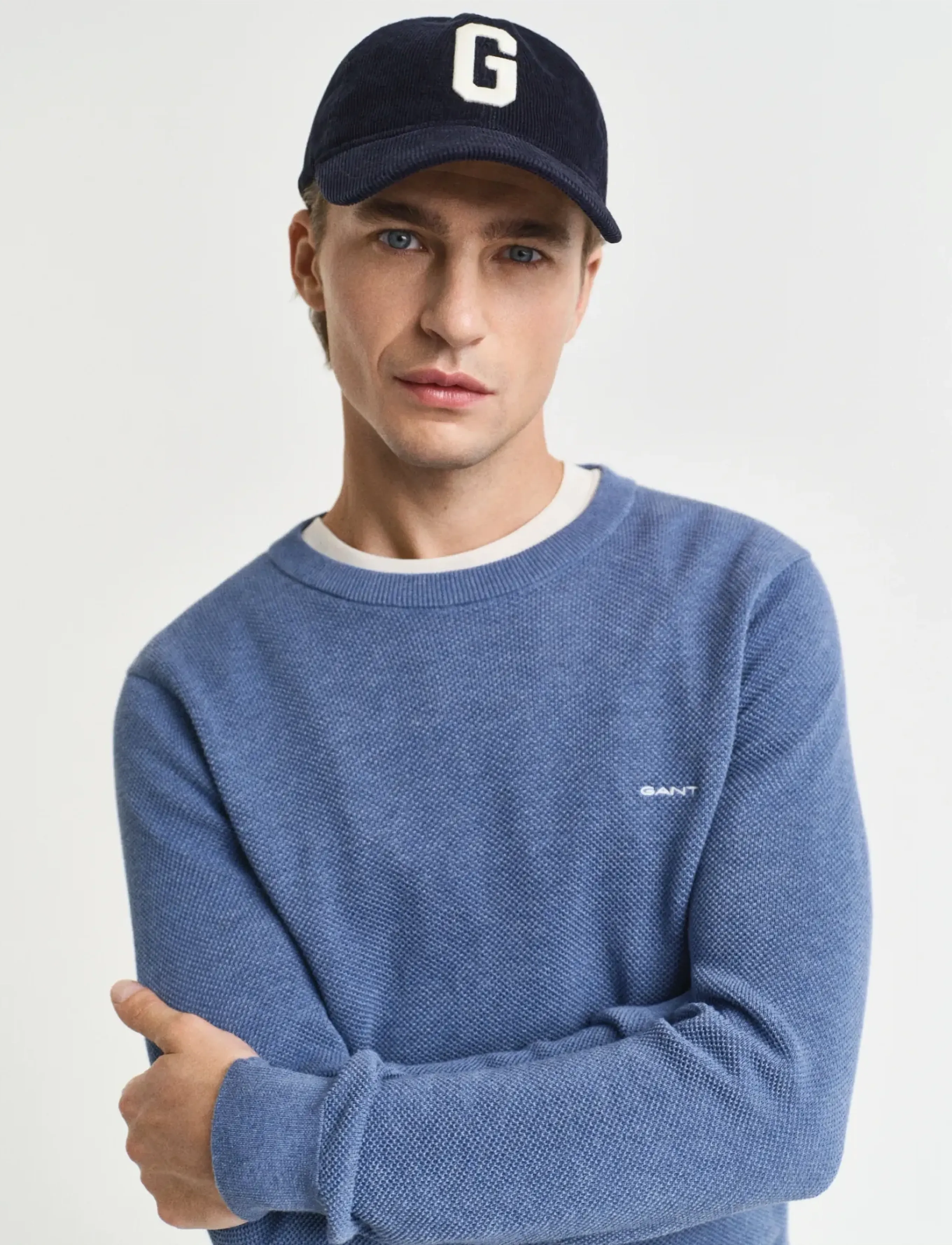 Cotton Pique C-Neck 7
