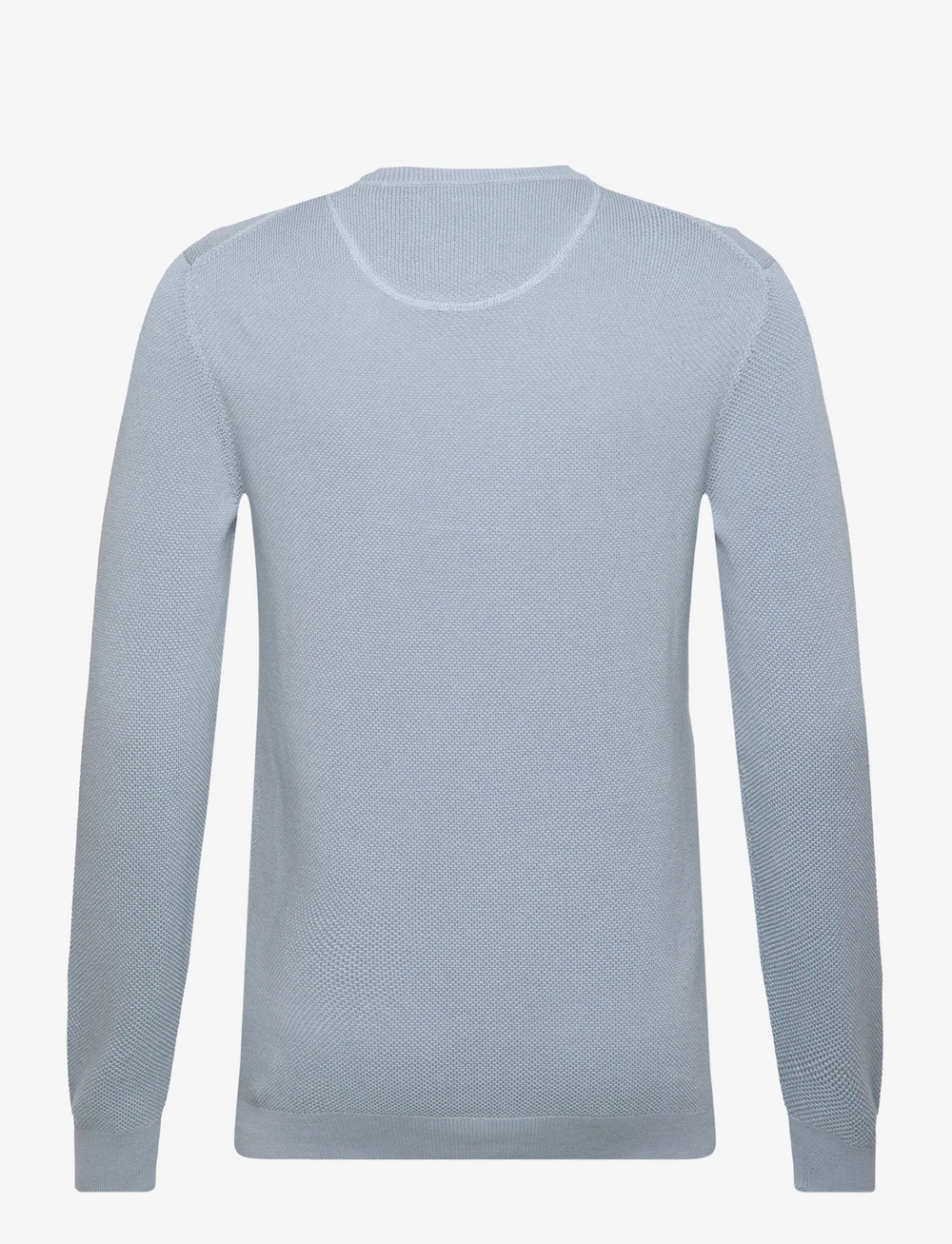 GANT - COTTON PIQUE C-NECK - Ümmarguse kaelusega kudumid - dove blue - 1