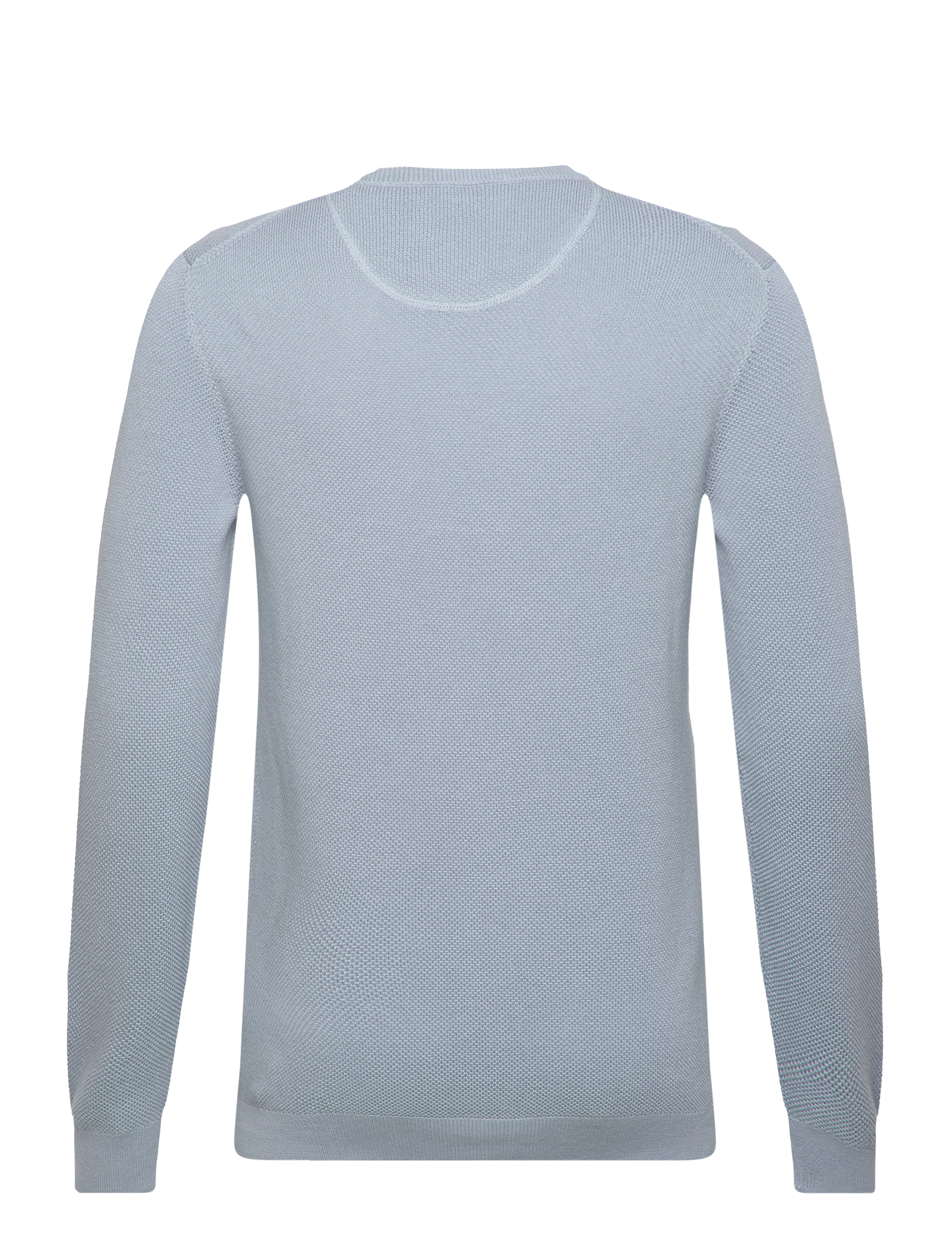 Gant - COTTON PIQUE C-NECK - trøjer - dove blue - 1