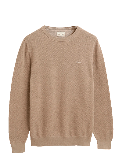 Cotton Pique C-Neck - Rund Hals