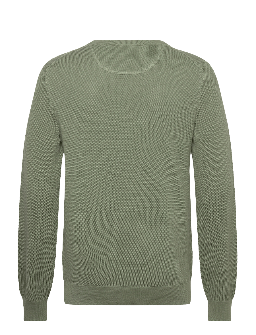 Gant - COTTON PIQUE C-NECK - pulls col rond - kalamata green - 2