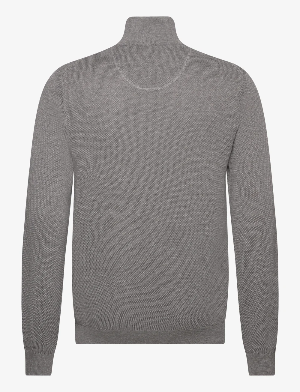 GANT - COTTON PIQUE HALF ZIP - halfzip strik - dark grey melange - 2