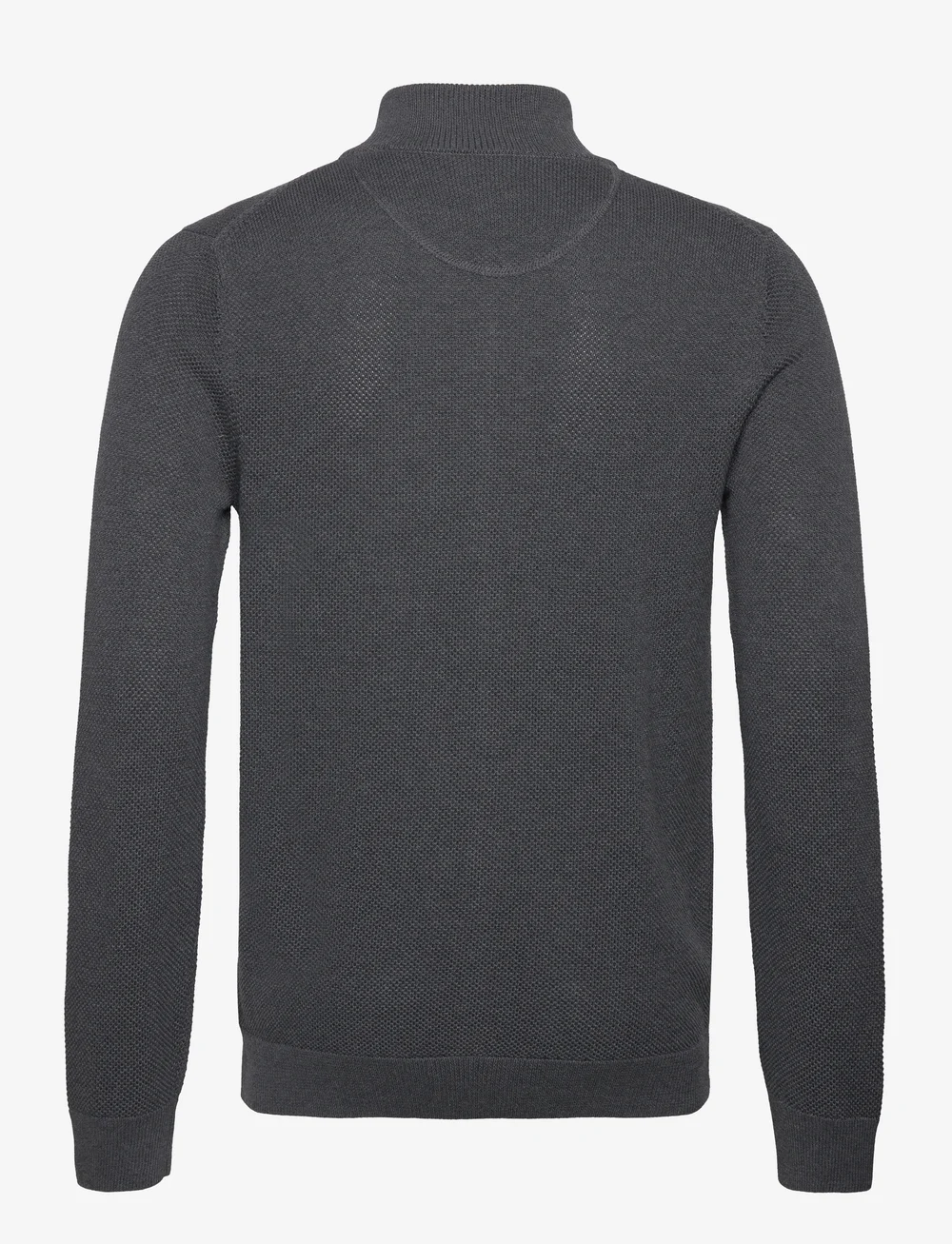 GANT Cotton Pique Zip Cardigan Knitwear Boozt