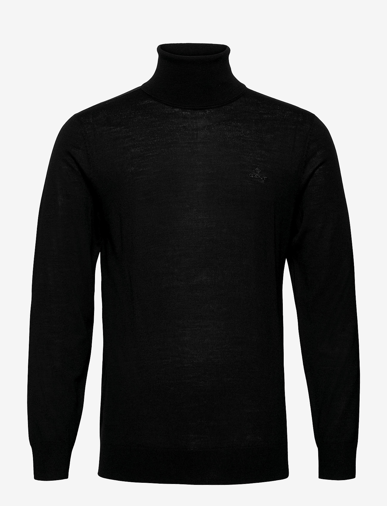 GANT - WASHABLE MERINO TURTLENECK - black - 0