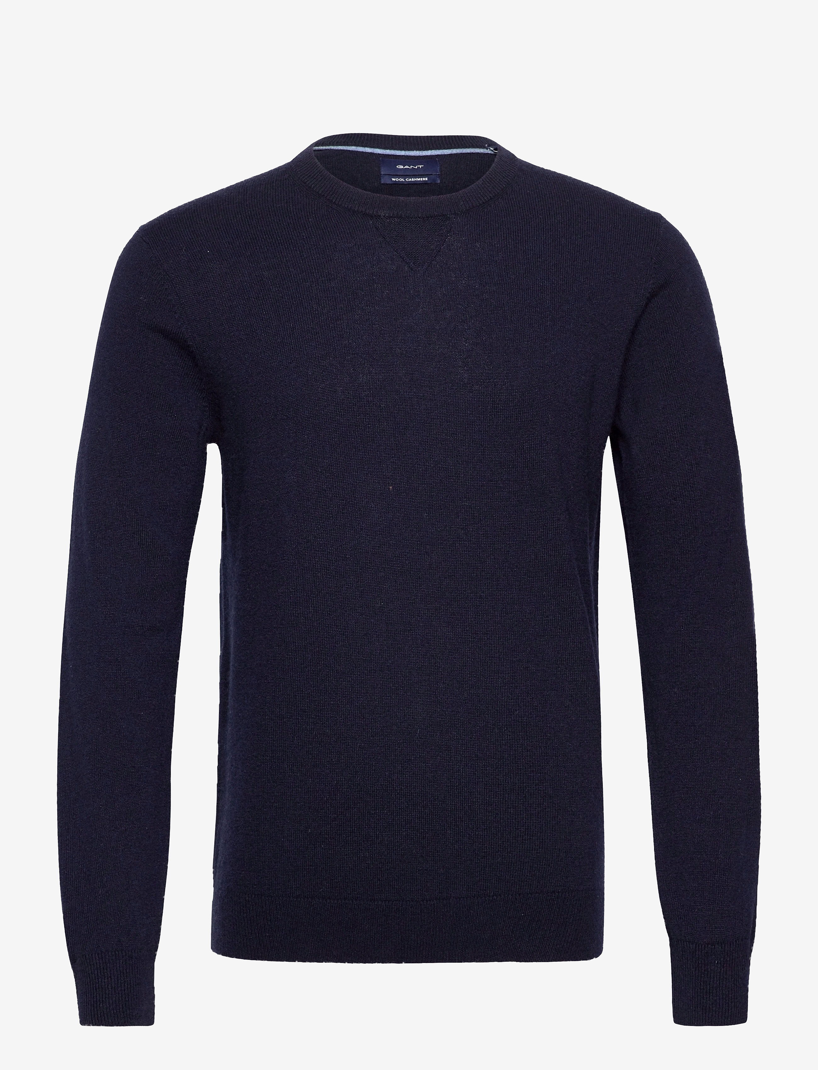 GANT - D1. WOOL CASHMERE  C-NECK - evening blue - 0