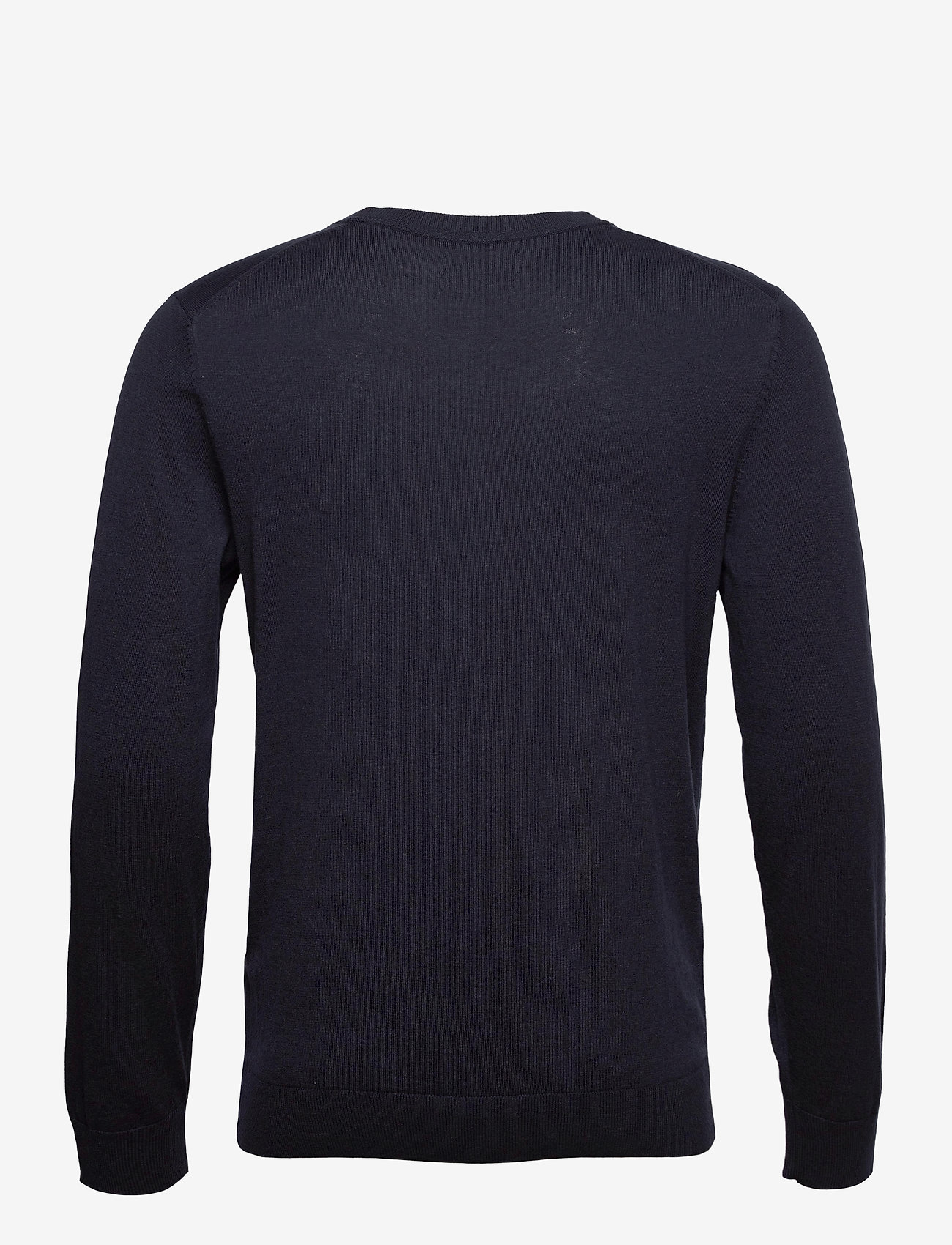 GANT - D1. COTTON SILK V-CARDIGAN - evening blue - 1