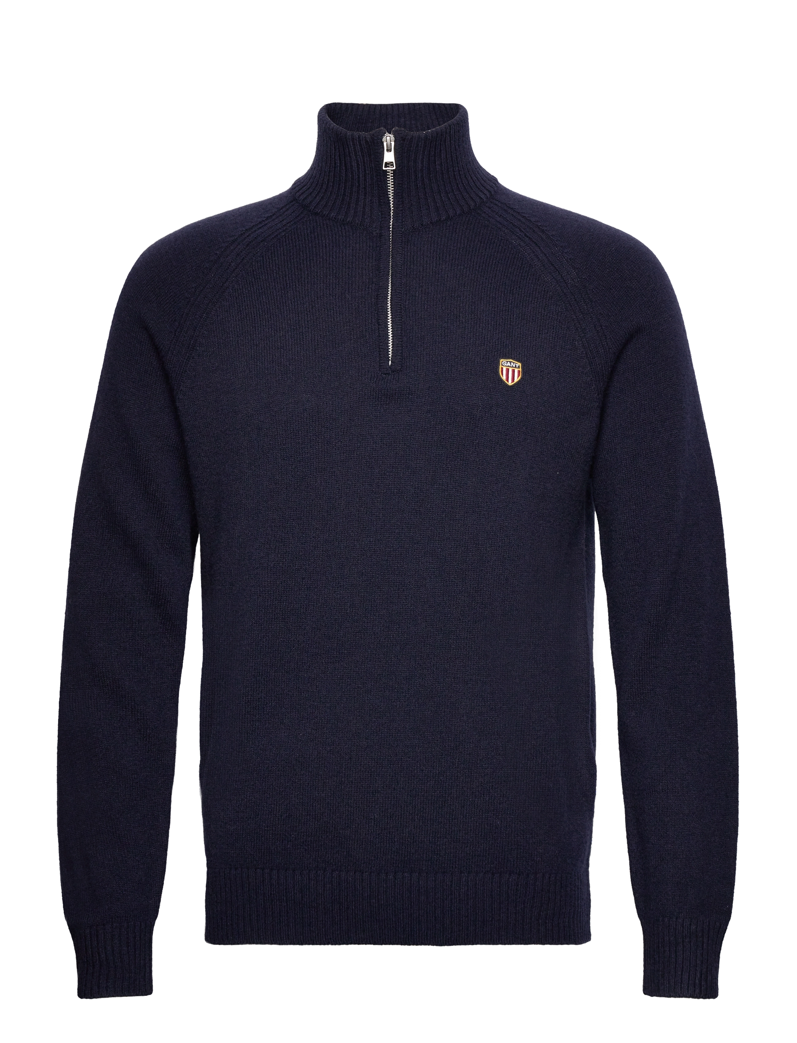 GANT - D1. BANNER SHIELD HALFZIP - evening blue - 0