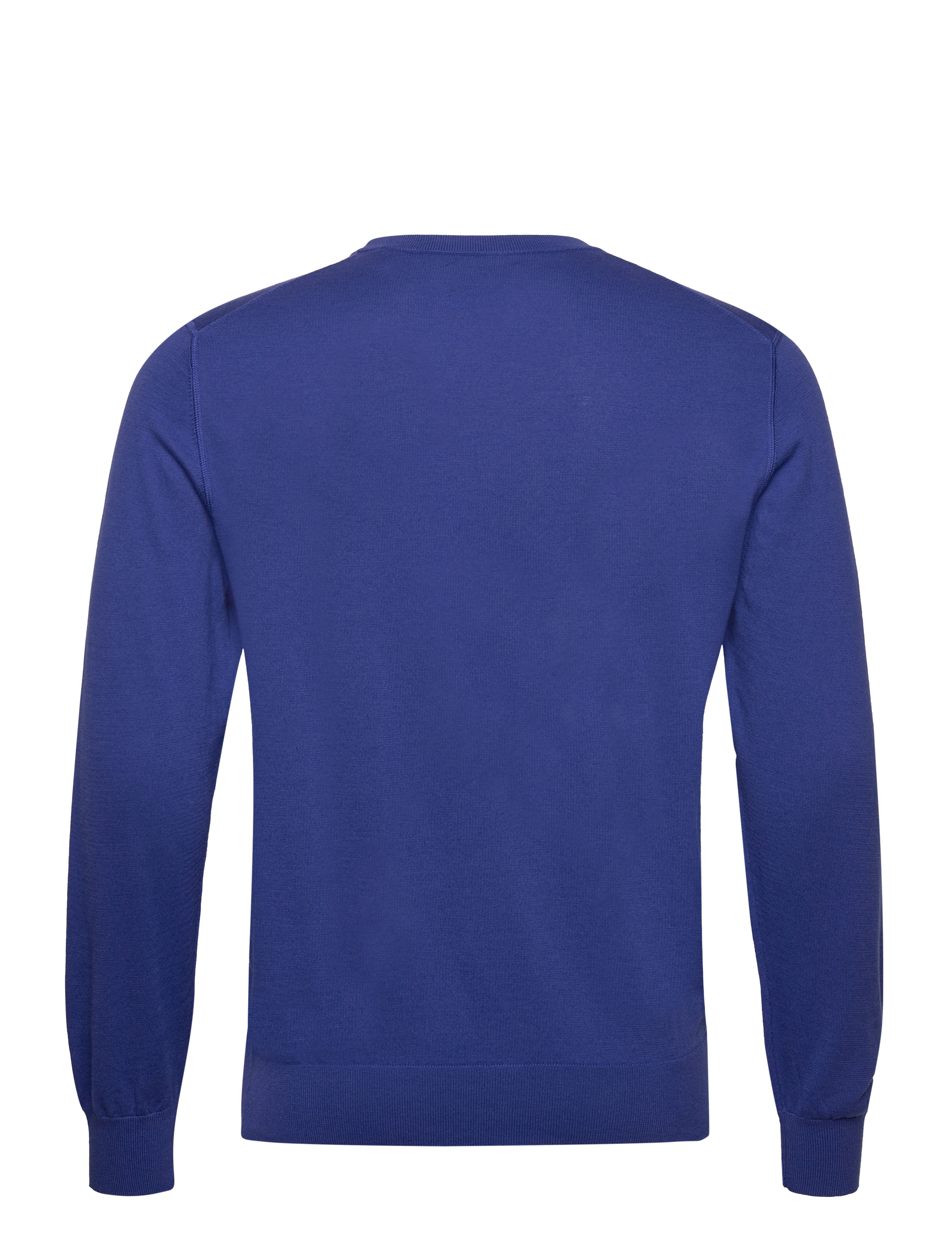 GANT - FINE COTTON C-NECK - college blue - 1
