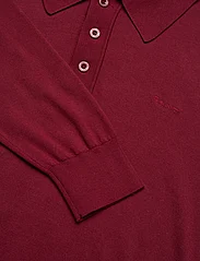 GANT - FINE COTTON POLO - knitted polos - plumped red - 2