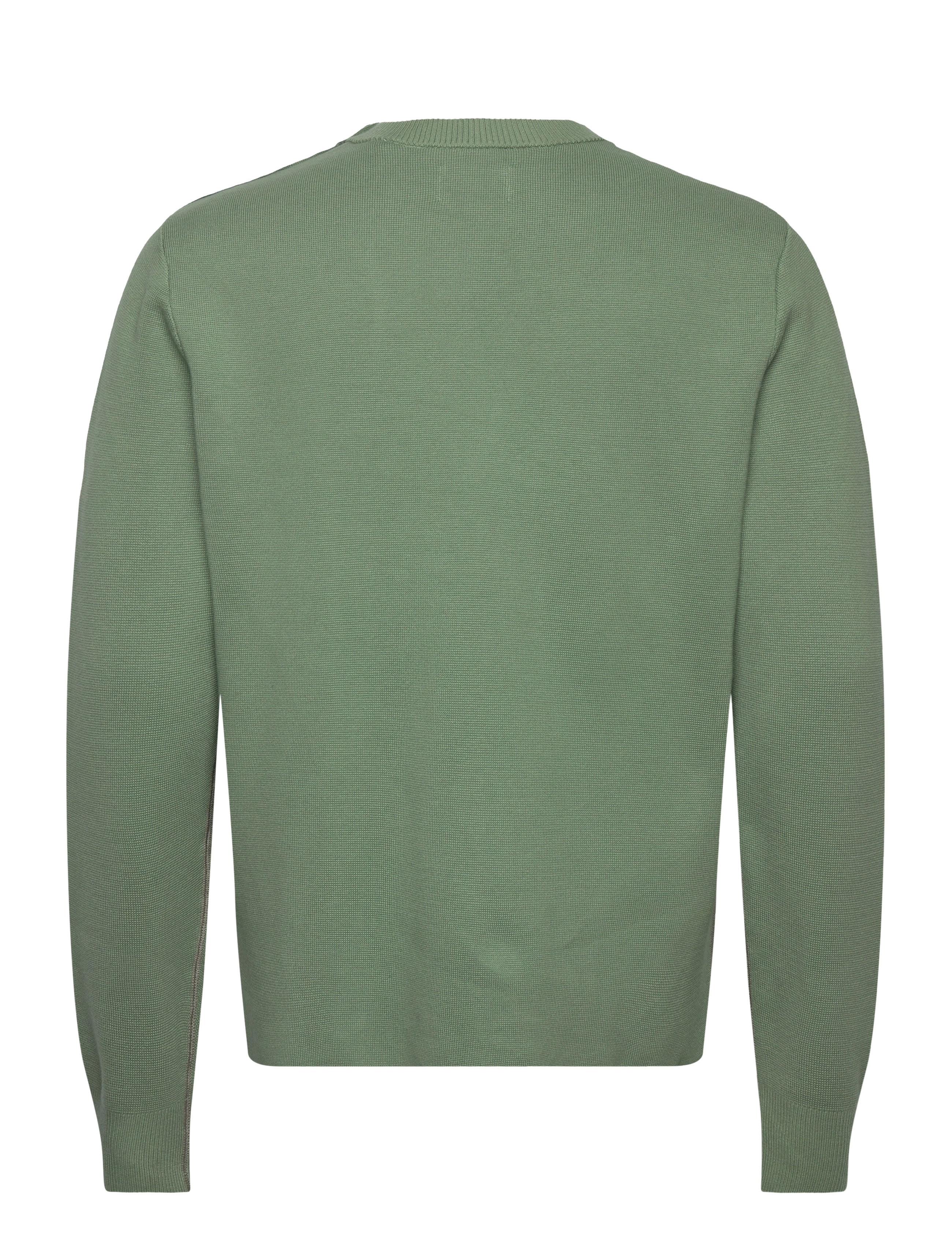 GANT - MILANO KNIT COTTON BUTTONED C-NECK - kalamata green - 1