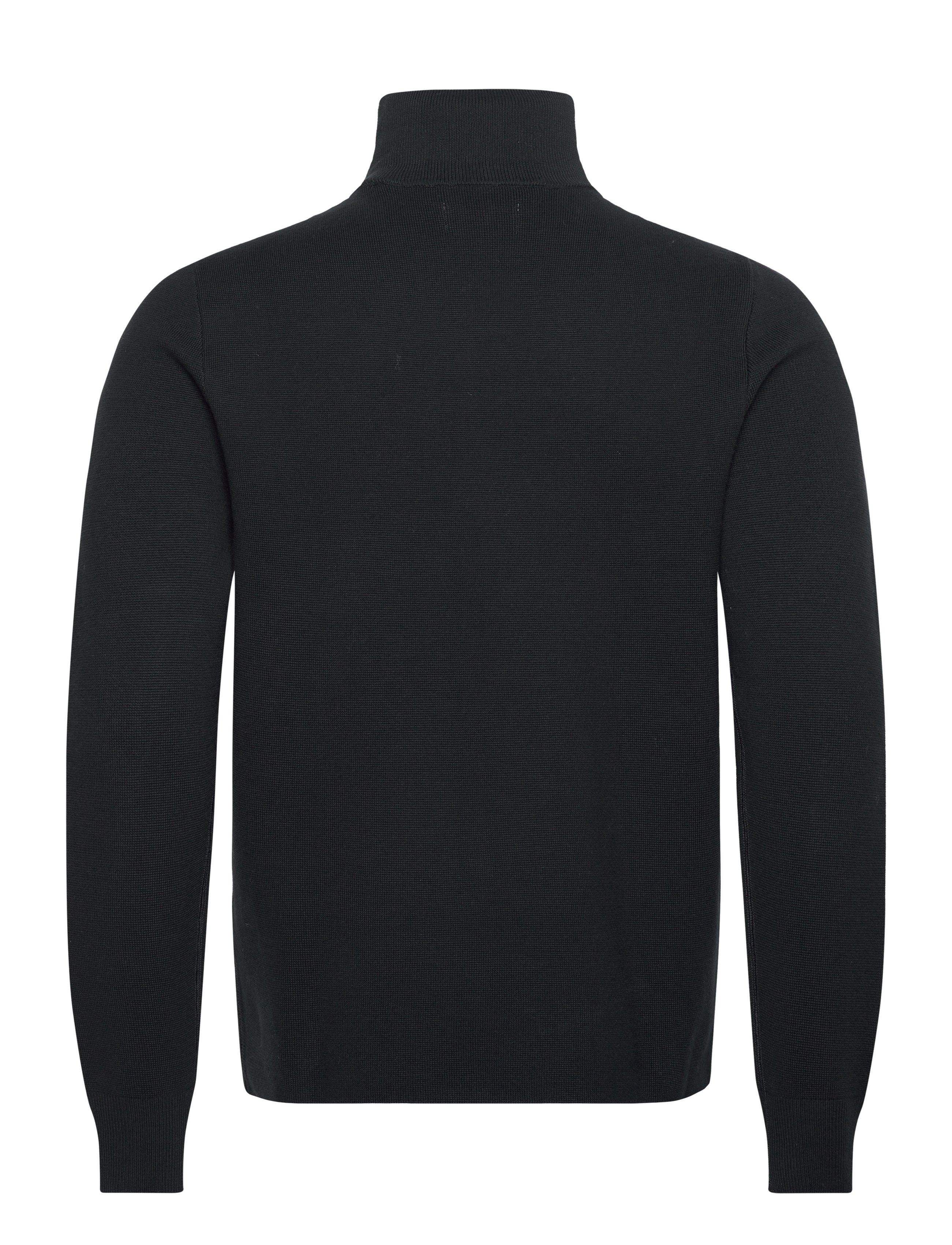GANT - MILANO KNIT COTTON HALF ZIP - evening blue - 1