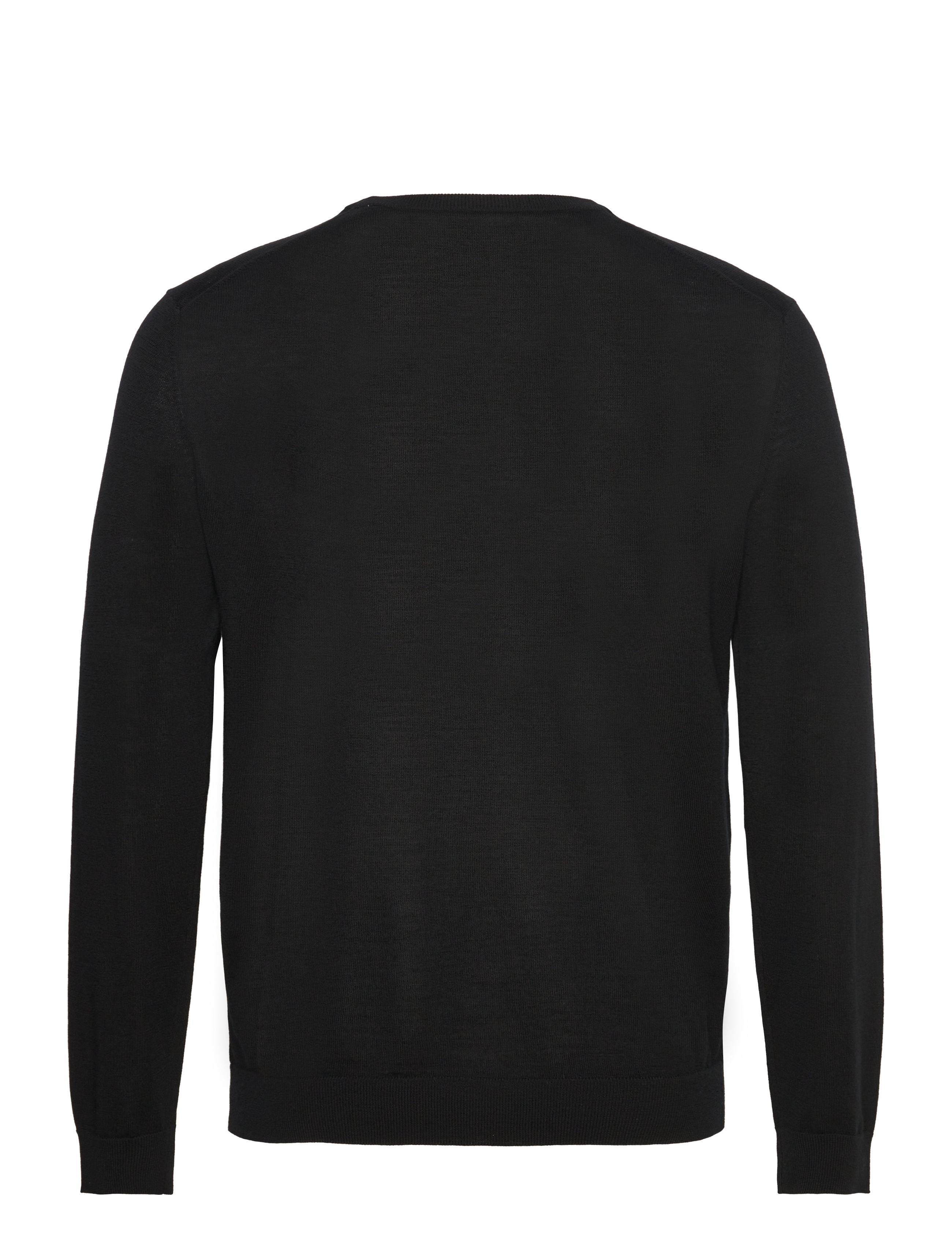 Gant - EXTRAFINE MERINO WOOL C-NECK - black - 1