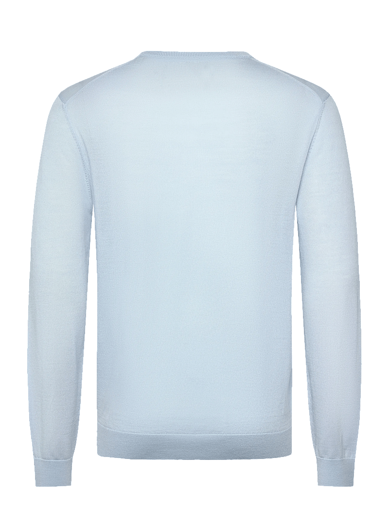 GANT - EXTRAFINE MERINO WOOL C-NECK - rund hals - fresh blue - 1