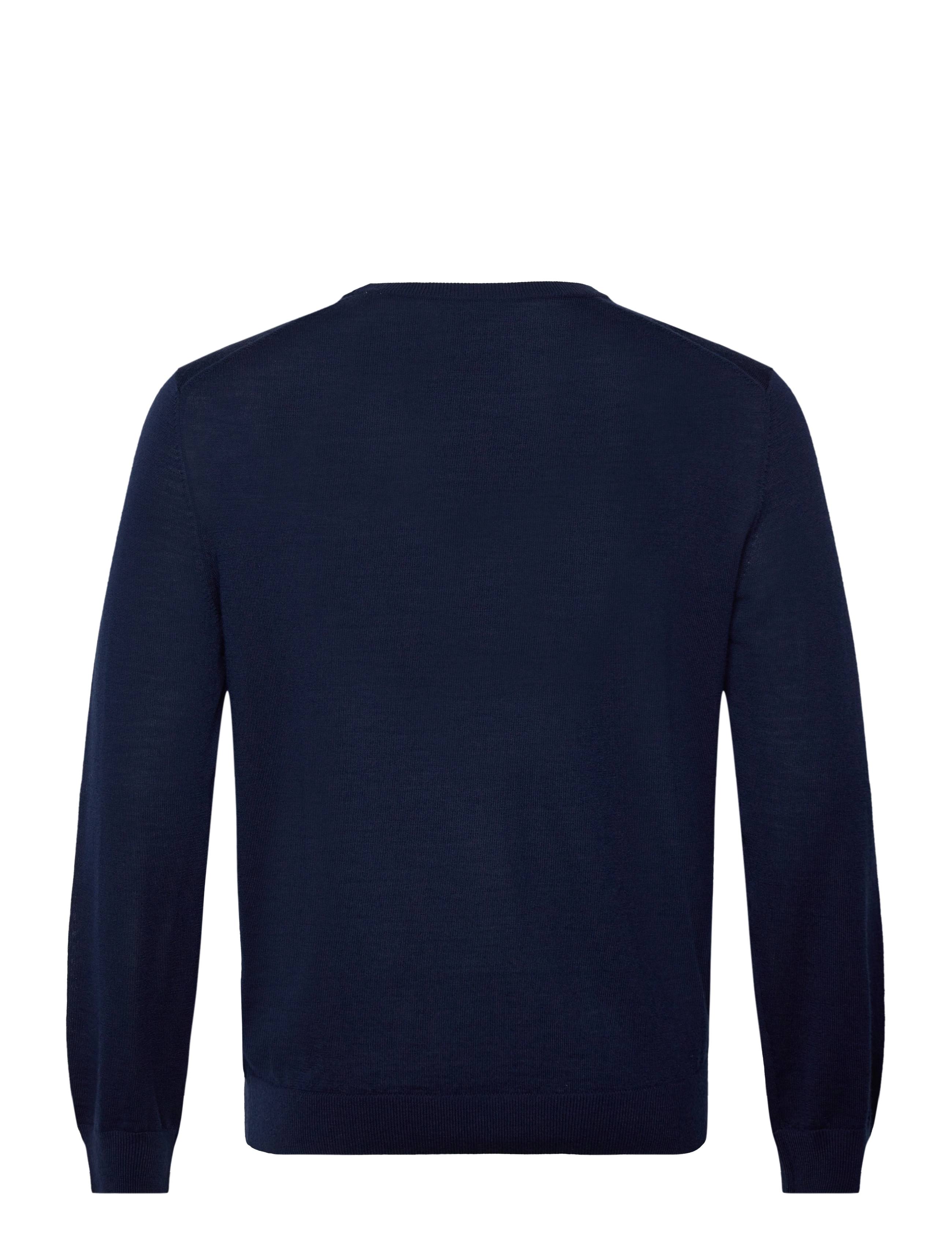 Gant - EXTRAFINE MERINO WOOL C-NECK - strik med rund hals - marine - 2