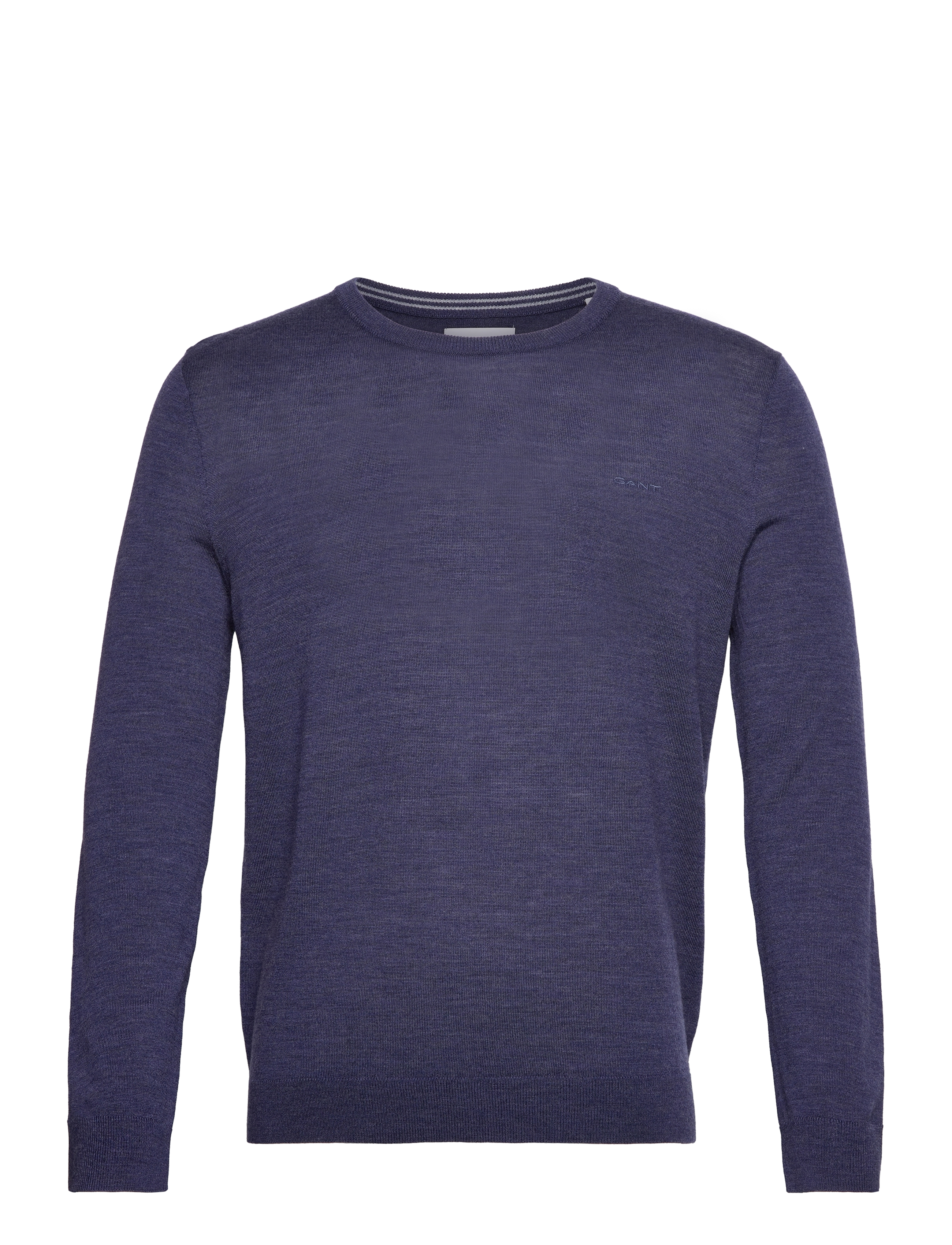Gant - EXTRAFINE MERINO WOOL C-NECK - marine melange - 1