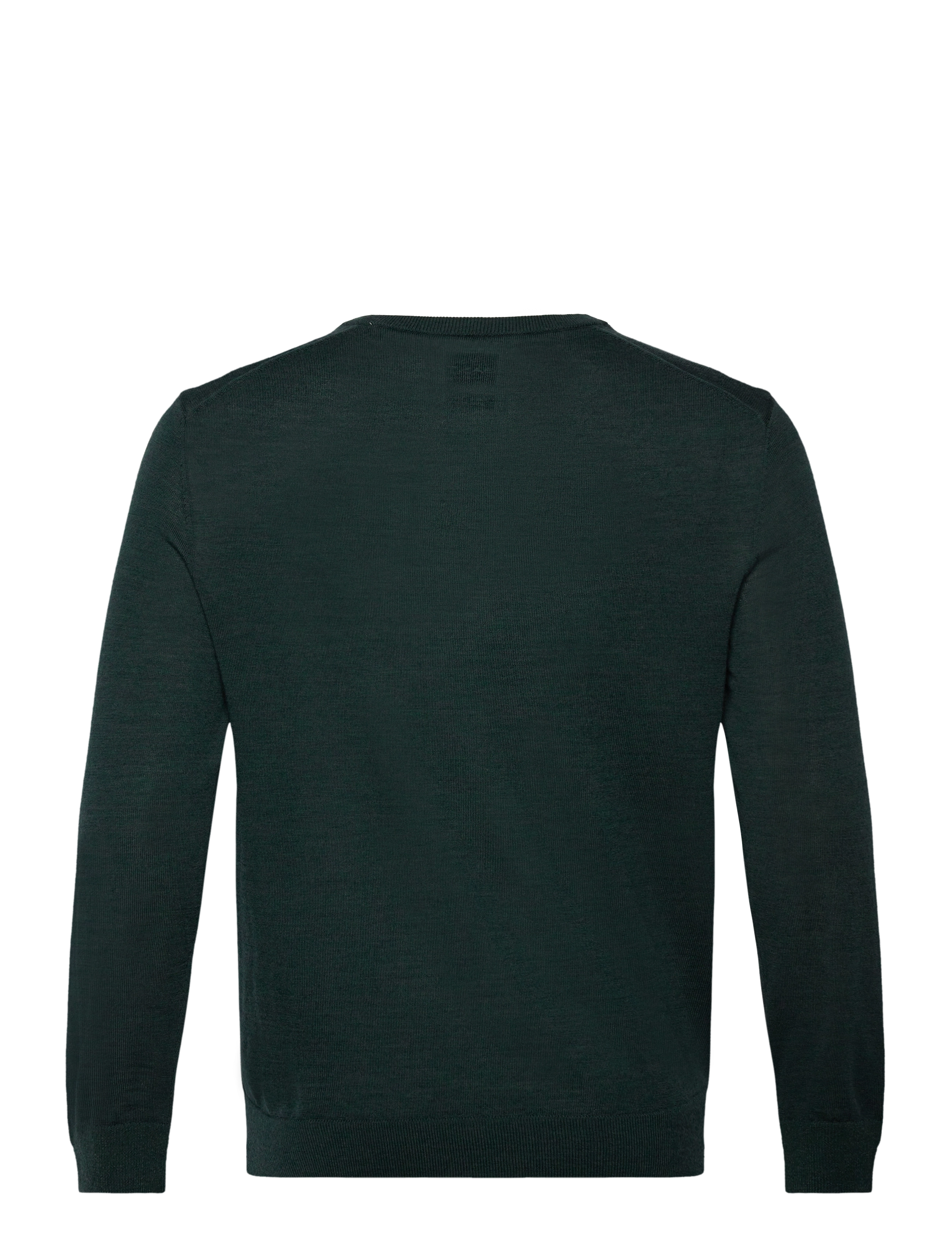 Gant - EXTRAFINE MERINO WOOL C-NECK - tartan green - 2