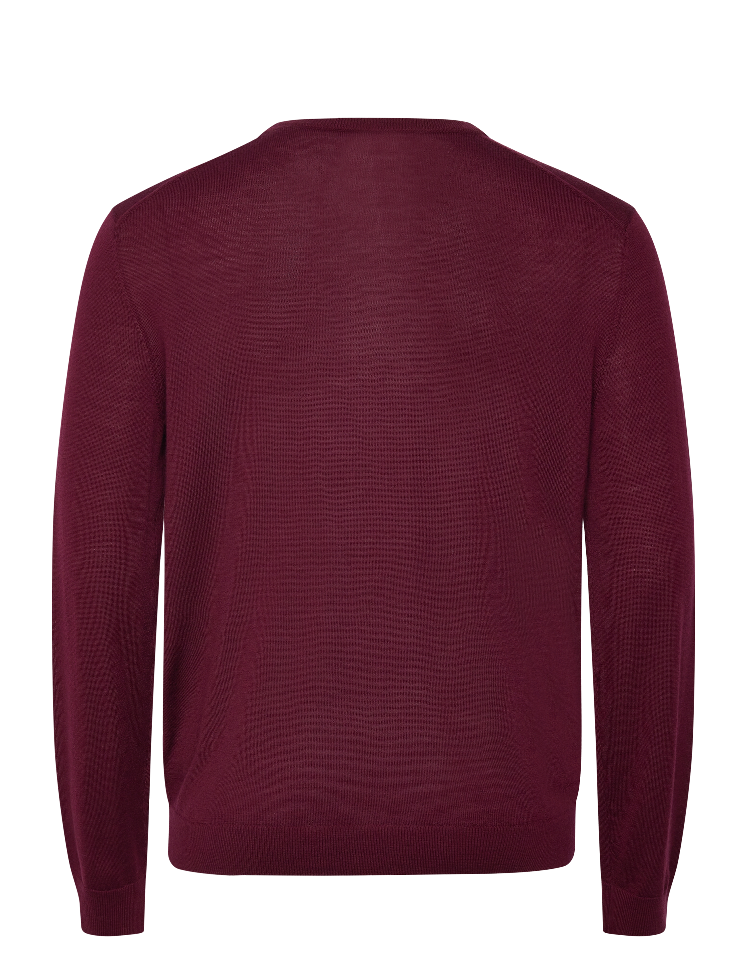 Gant - EXTRAFINE MERINO WOOL C-NECK - wine red - 2
