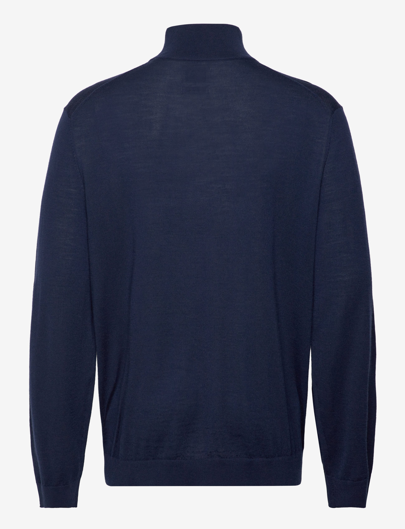GANT - EXTRAFINE MERINO WOOL HALF ZIP - tõmblukk-kaelusega džemprid - marine - 1