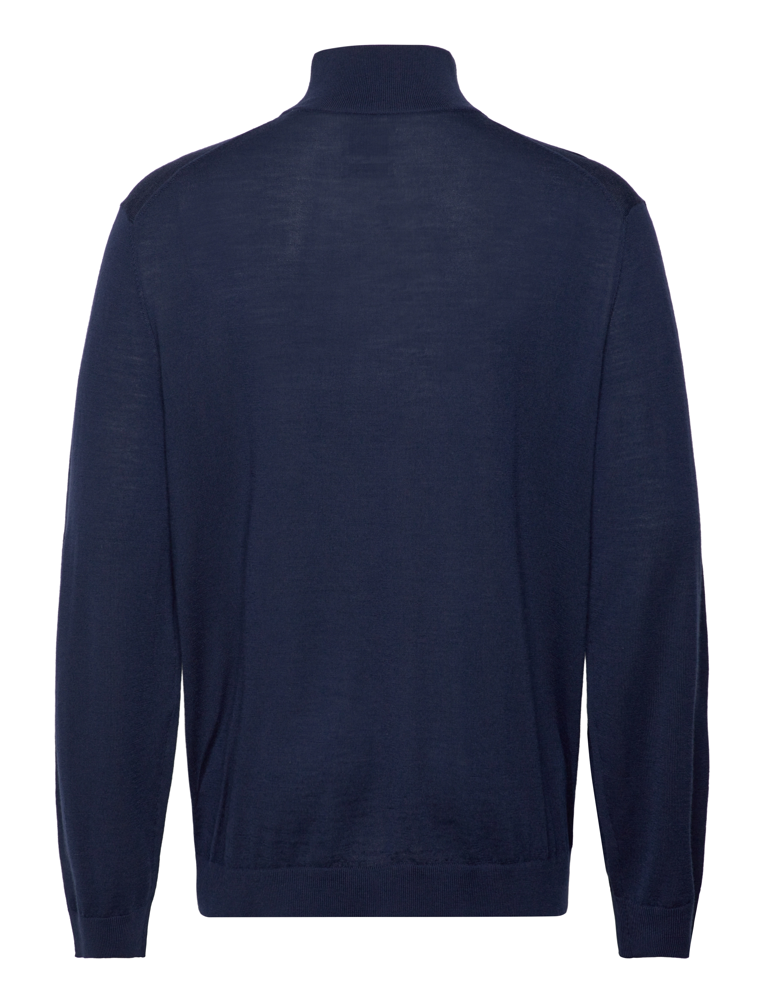 Gant - EXTRAFINE MERINO WOOL HALF ZIP - half zip jumpers - marine - 1
