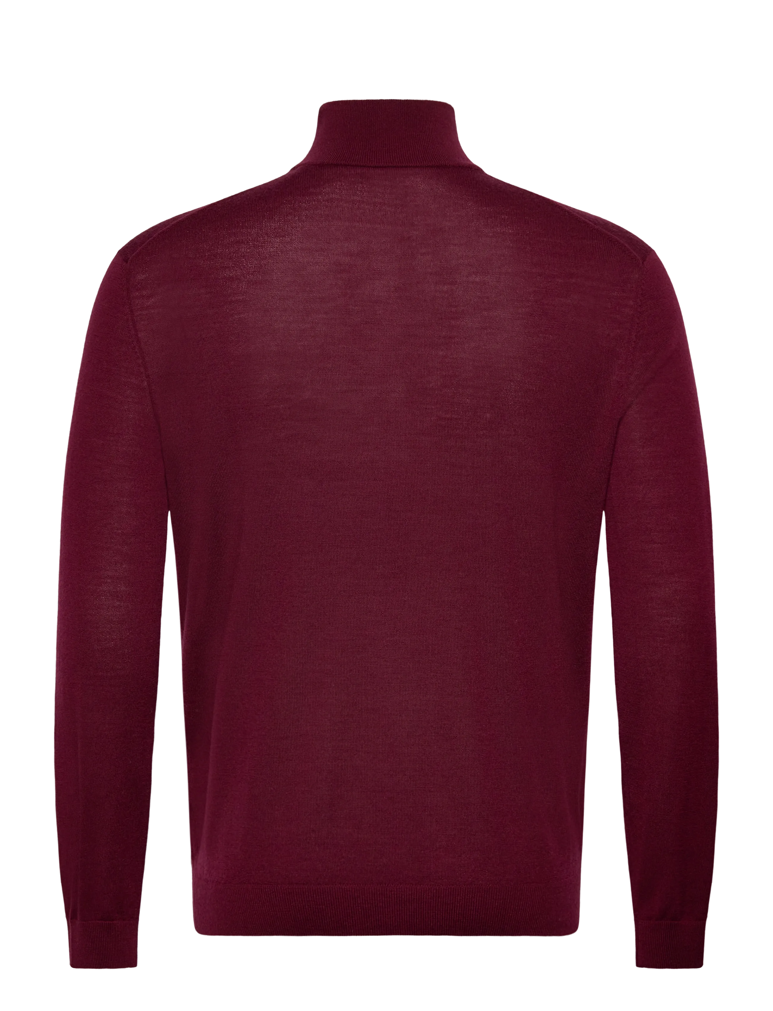 Gant - EXTRAFINE MERINO WOOL HALF ZIP - mænd - wine red - 1