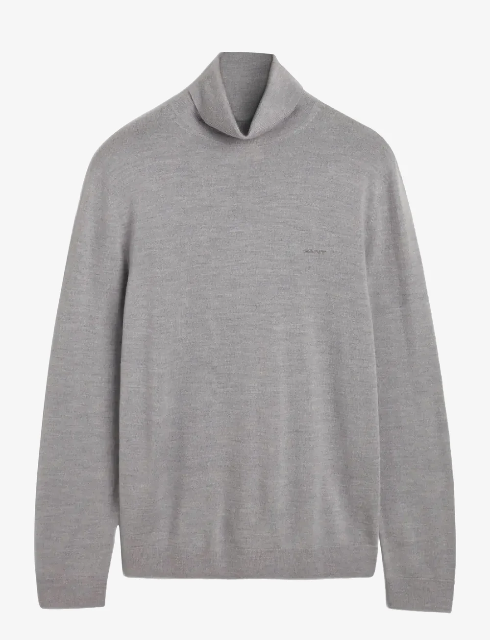 GANT - EXTRAFINE MERINO WOOL TURTLENECK - kõrge kaelusega džemprid - grey melange - 1