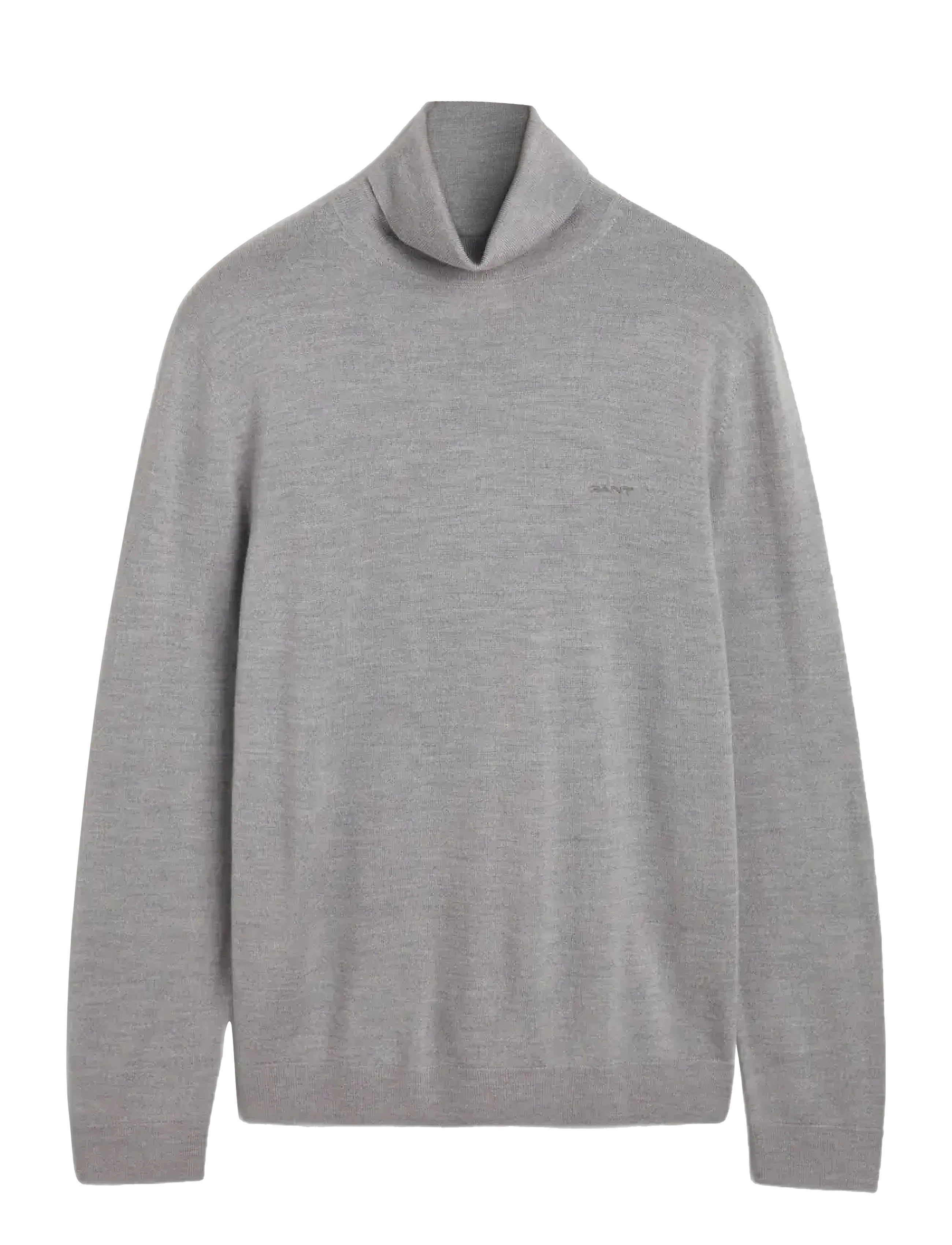 Gant EXTRAFINE MERINO WOOL TURTLENECK - Col roulé - GREY MELANGE / grey