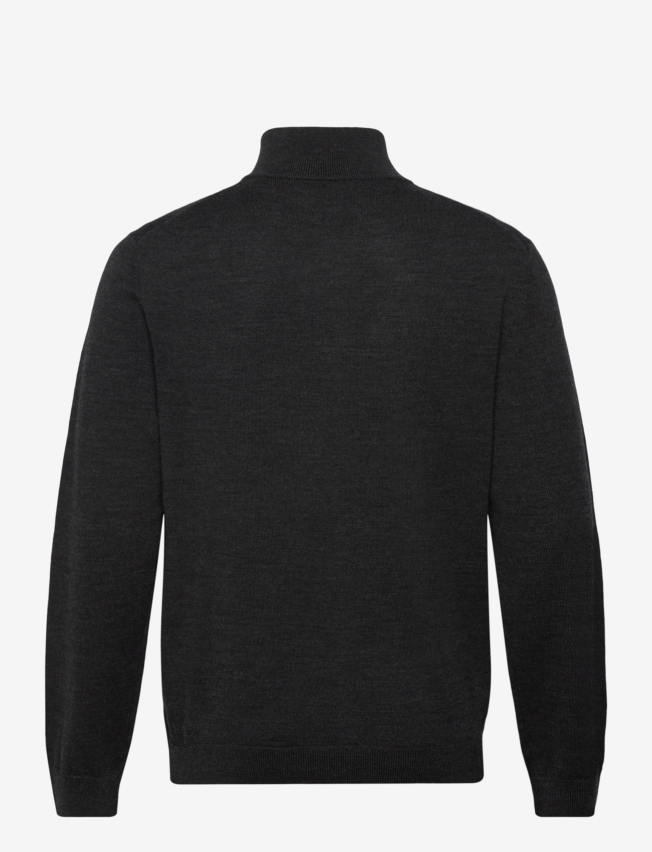 GANT - EXTRAFINE MERINO WOOL ZIP CARDIGAN - fullzip strik - dk charcoal melange - 2