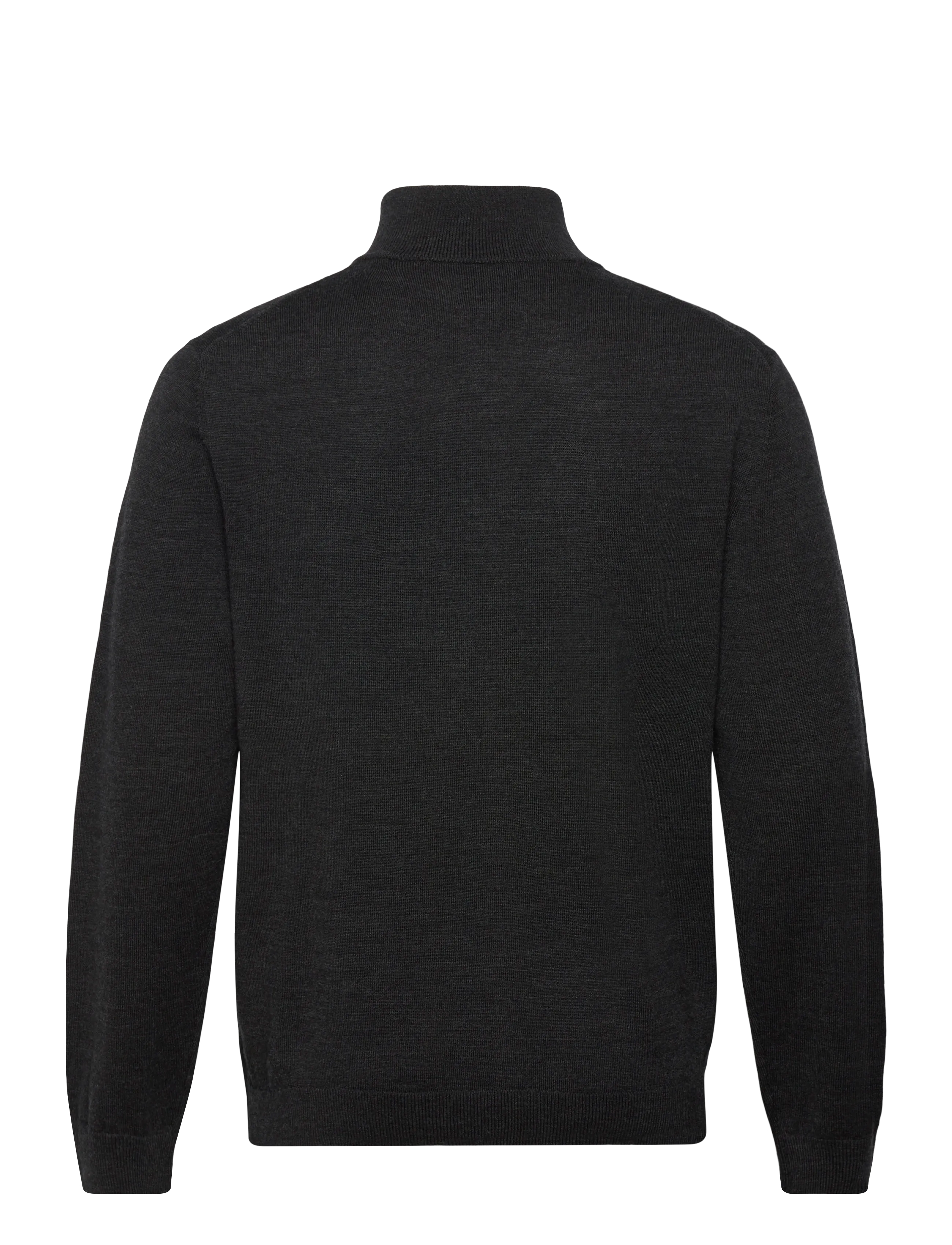 Gant - EXTRAFINE MERINO WOOL ZIP CARDIGAN - fødselsdagsgaver - dk charcoal melange - 2