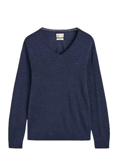 Extrafine Merino Wool V-Neck - V-Hals