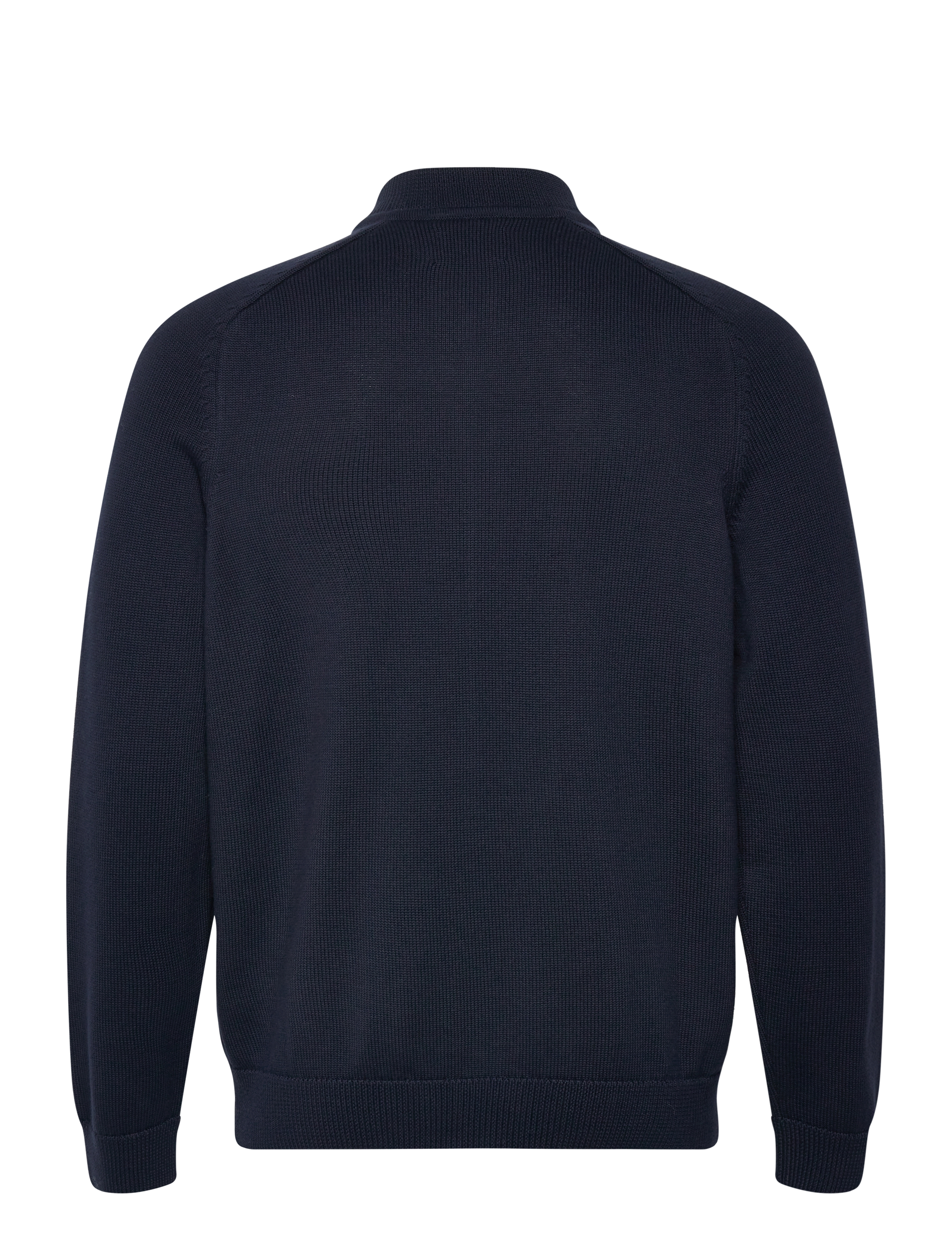 GANT - CASUAL COTTON BOMBER CARDIGAN - evening blue - 1