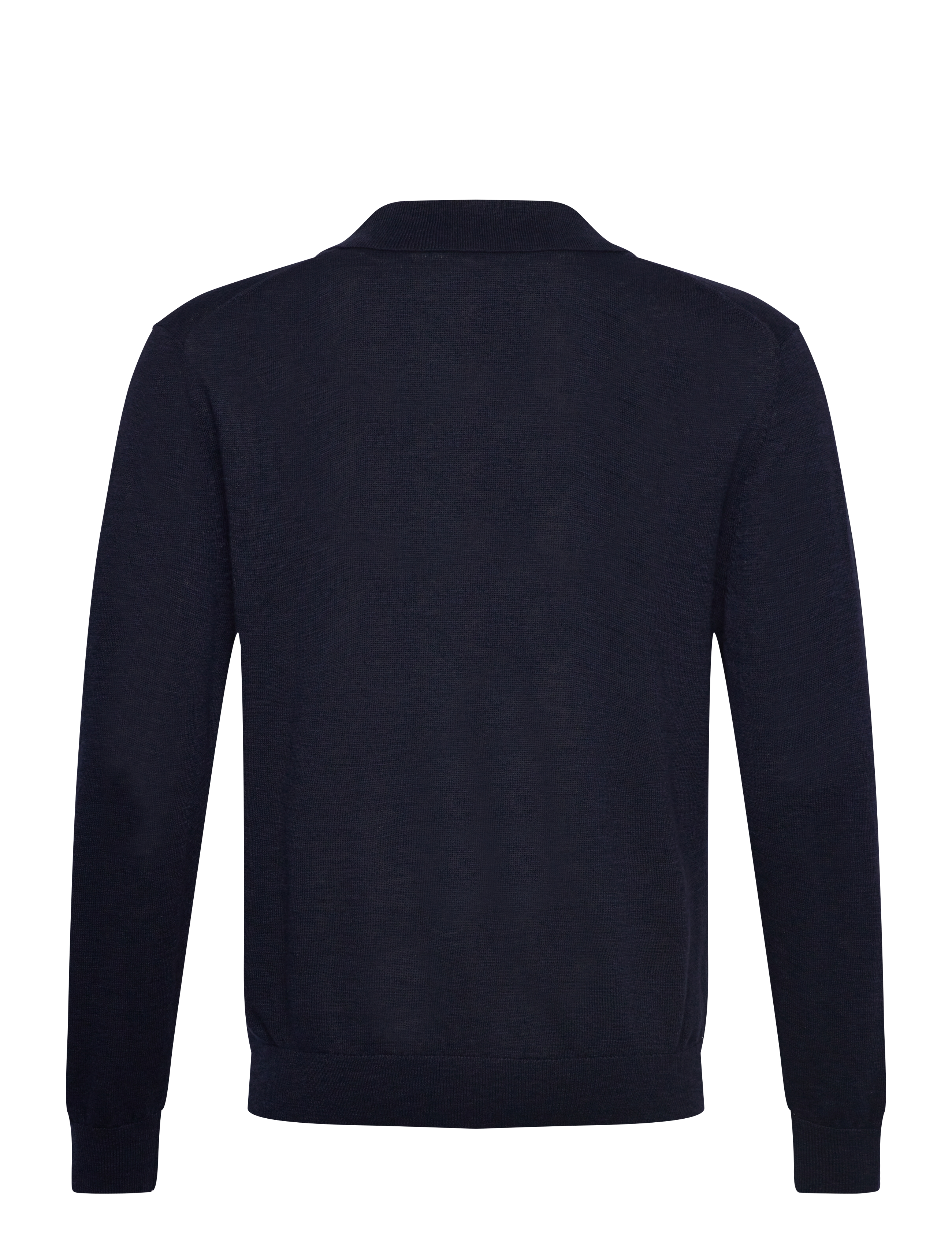 Gant - LINEN BLEND POLO - pikkade varrukatega kootud polosärgid - evening blue - 2