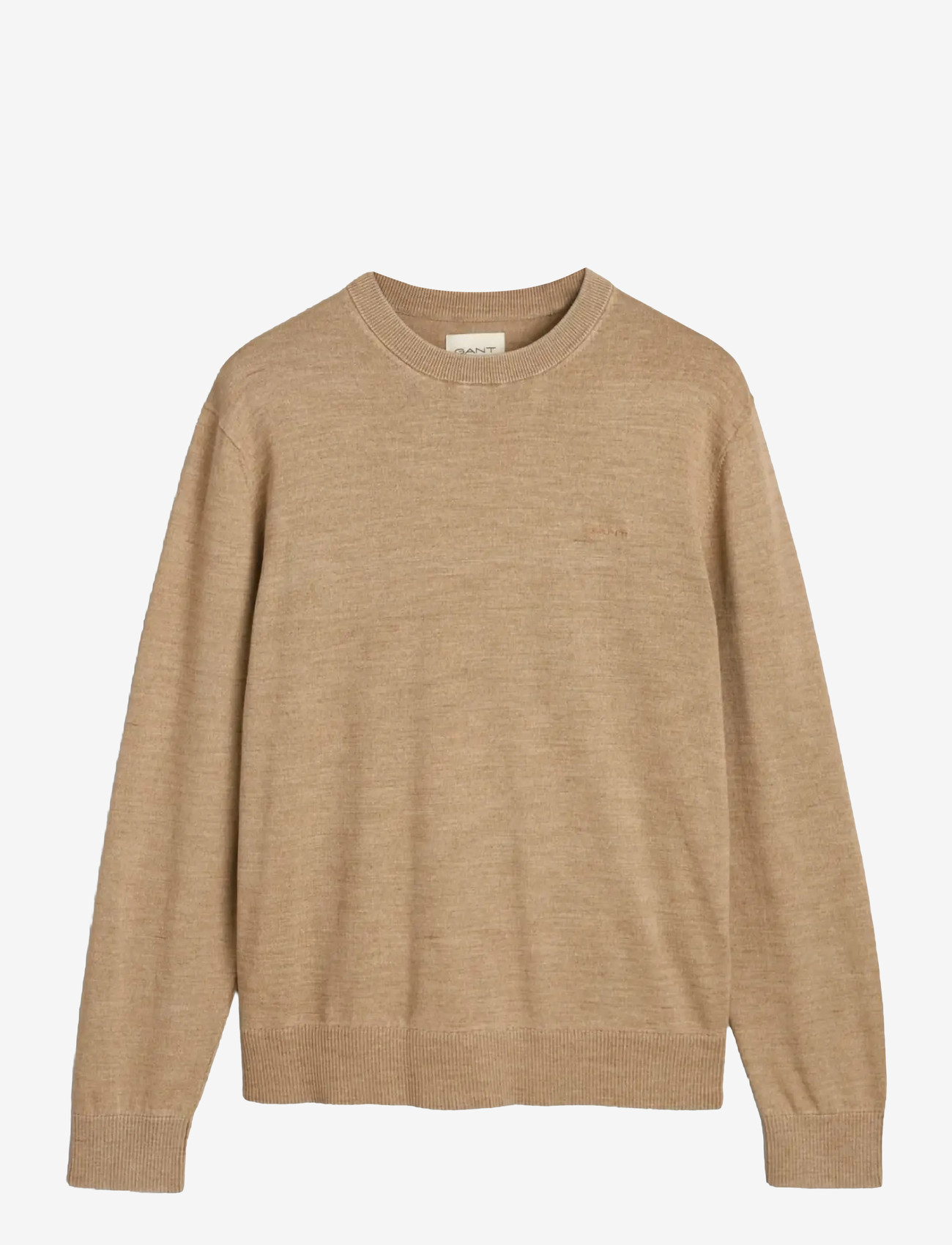 GANT - SUNFADED C-NECK - rundhalsad - dry sand - 1