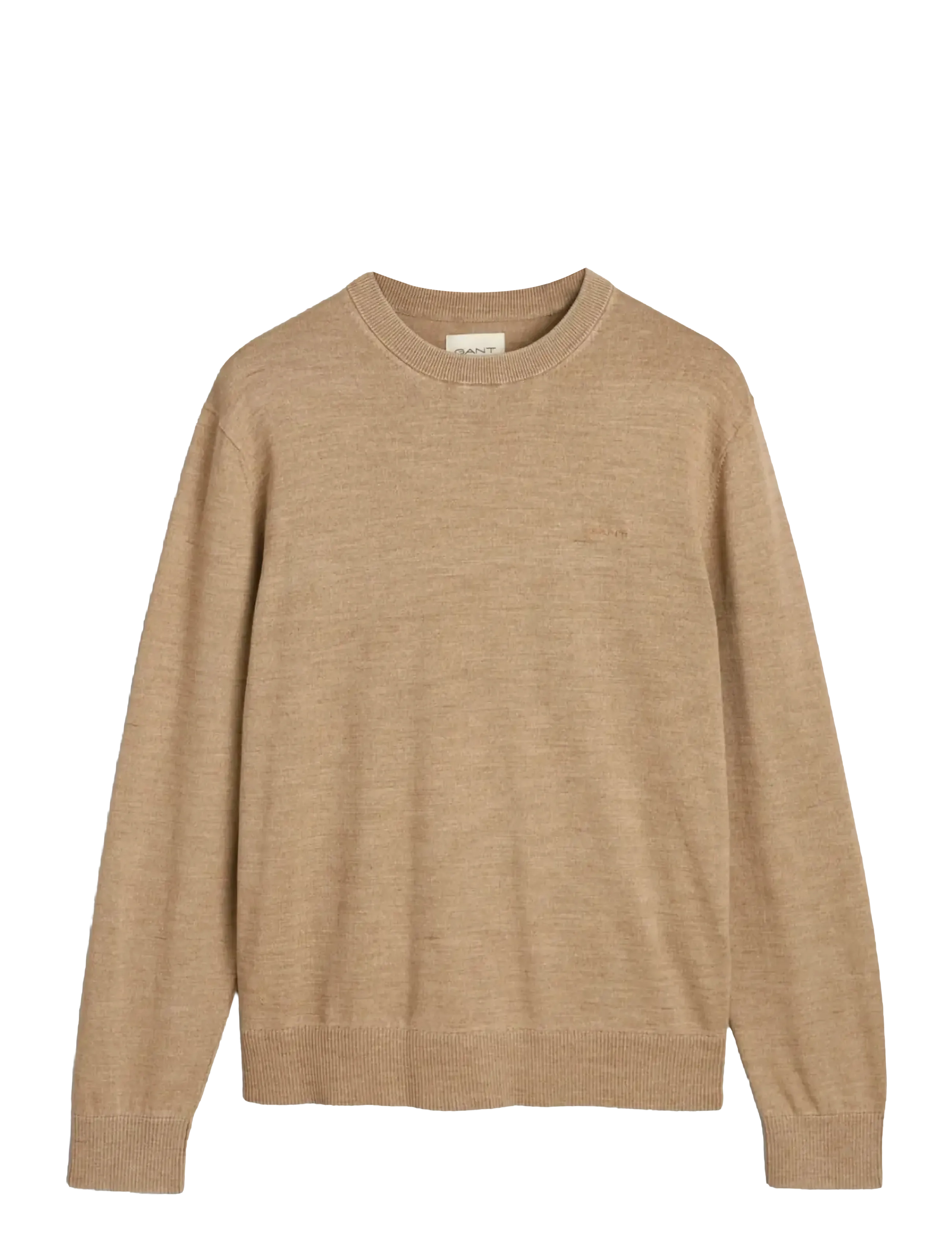 Gant SUNFADED C-NECK - Neuleet - DRY SAND / beige