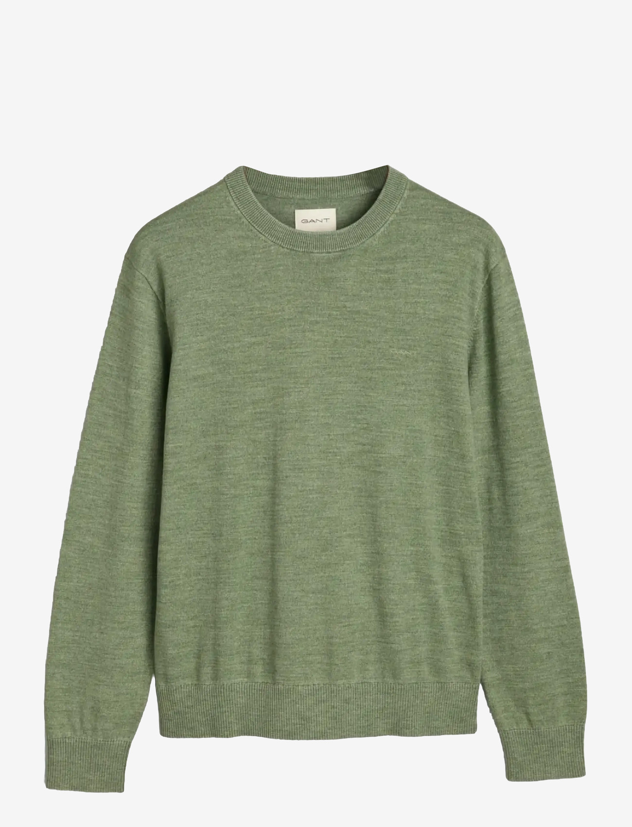 GANT - SUNFADED C-NECK - rund hals - kalamata green - 1