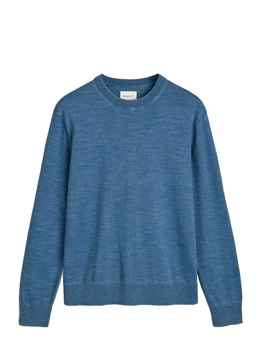 Gant - SUNFADED C-NECK - rund hals - persian blue - 1