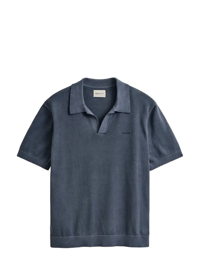 Gant - SUNFADED SS POLO - kurzärmelig - classic blue - 1